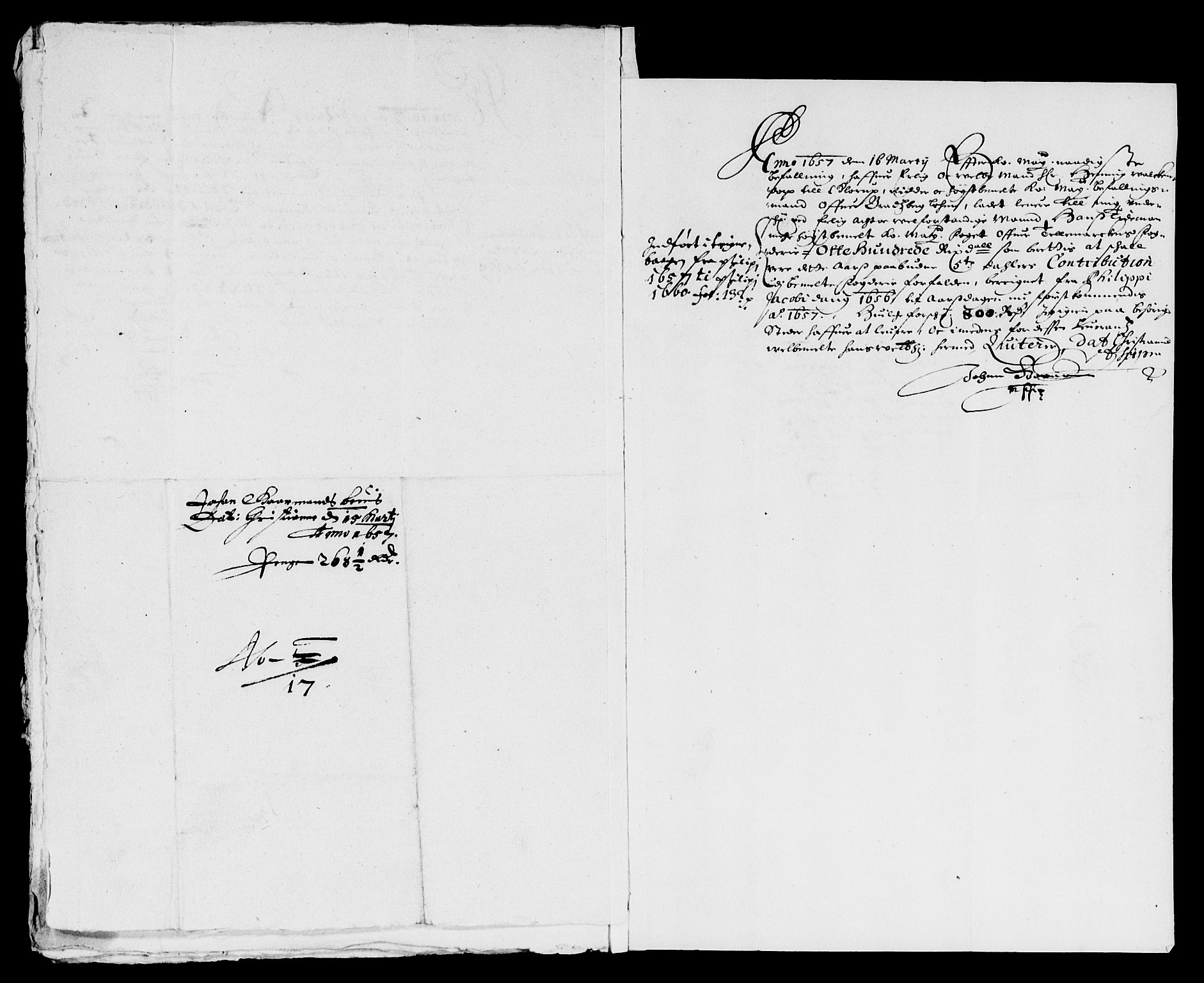 Rentekammeret inntil 1814, Reviderte regnskaper, Lensregnskaper, AV/RA-EA-5023/R/Rb/Rbp/L0043: Bratsberg len, 1656-1658