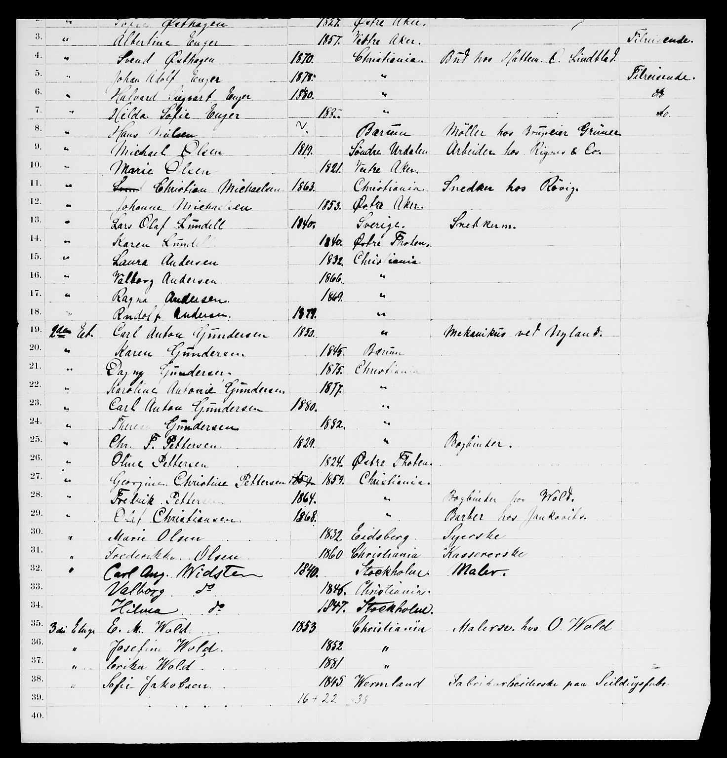 RA, 1885 census for 0301 Kristiania, 1885, p. 11659