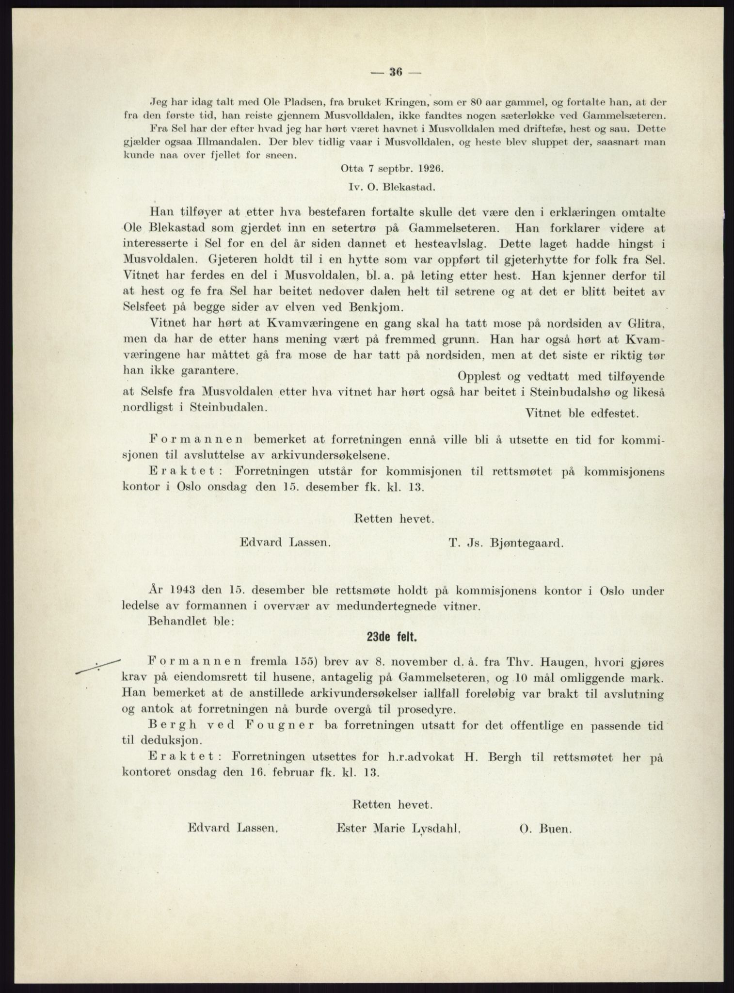 Høyfjellskommisjonen, RA/S-1546/X/Xa/L0001: Nr. 1-33, 1909-1953, p. 6682