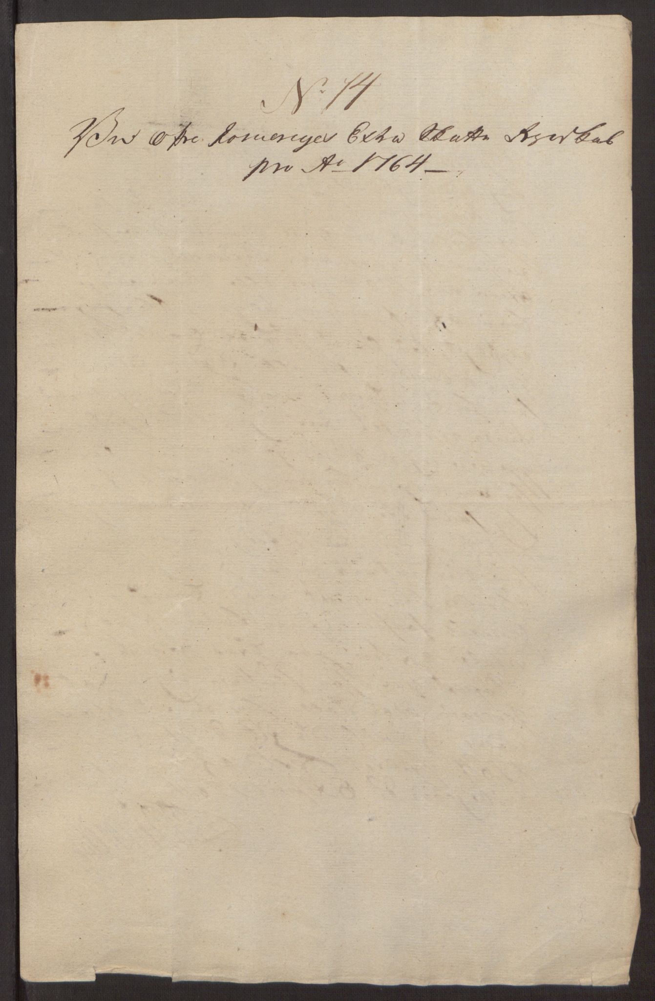 Rentekammeret inntil 1814, Reviderte regnskaper, Fogderegnskap, RA/EA-4092/R12/L0803: Ekstraskatten Øvre Romerike, 1763-1764, p. 375