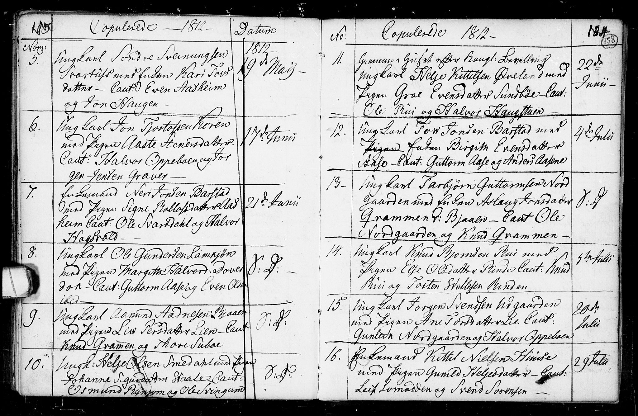 Seljord kirkebøker, SAKO/A-20/F/Fa/L0008: Parish register (official) no. I 8, 1755-1814, p. 158