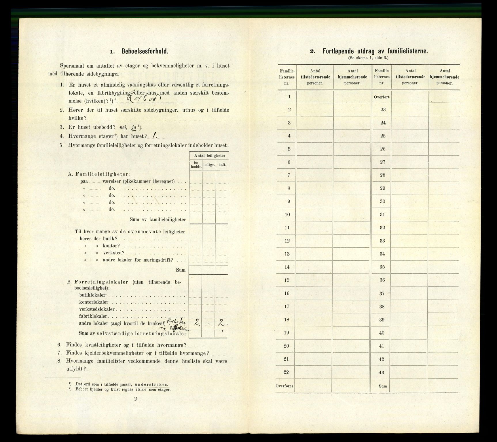 RA, 1910 census for Vardø, 1910, p. 495