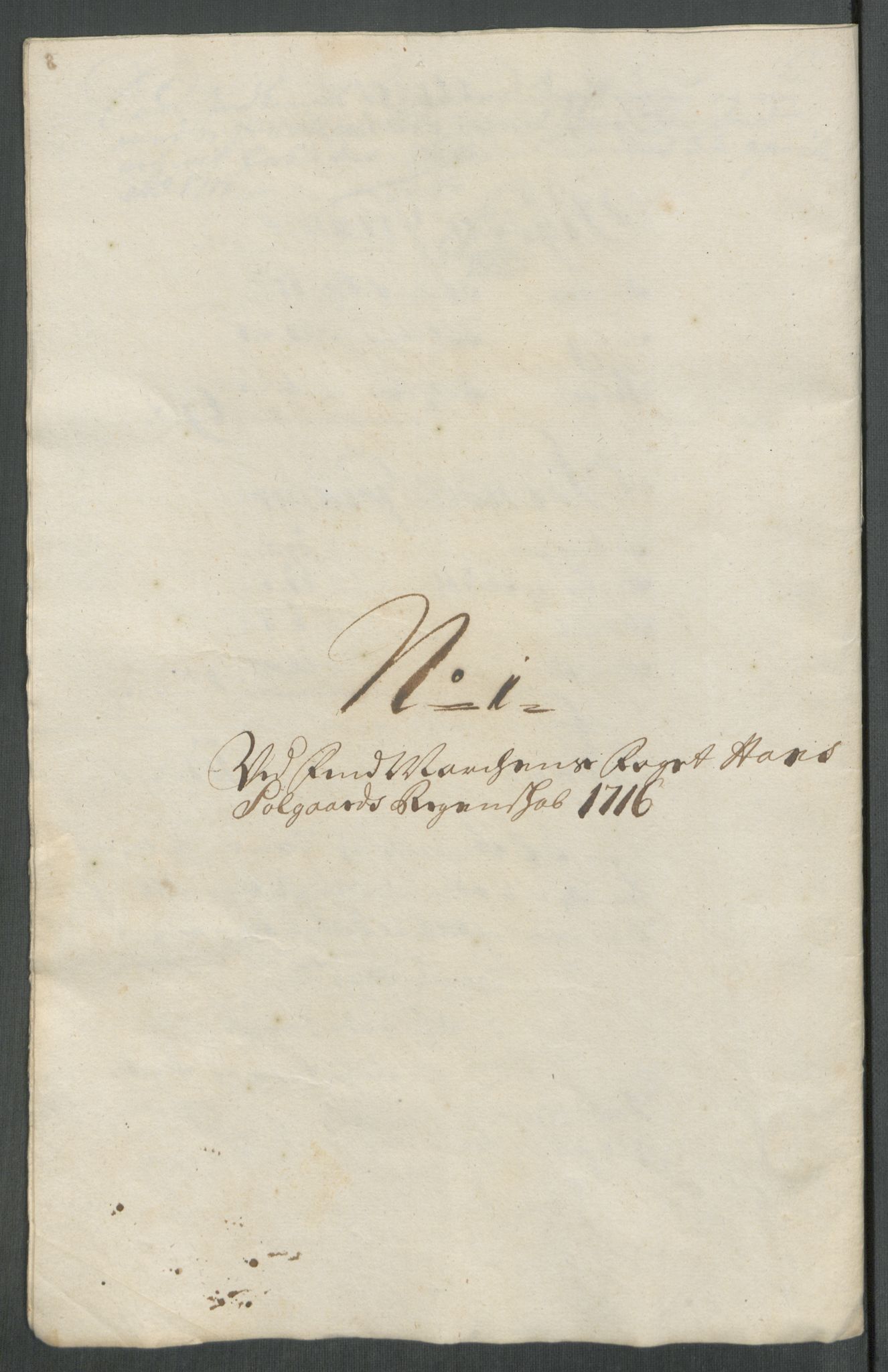 Rentekammeret inntil 1814, Reviderte regnskaper, Fogderegnskap, AV/RA-EA-4092/R69/L4857: Fogderegnskap Finnmark/Vardøhus, 1716-1718, p. 27