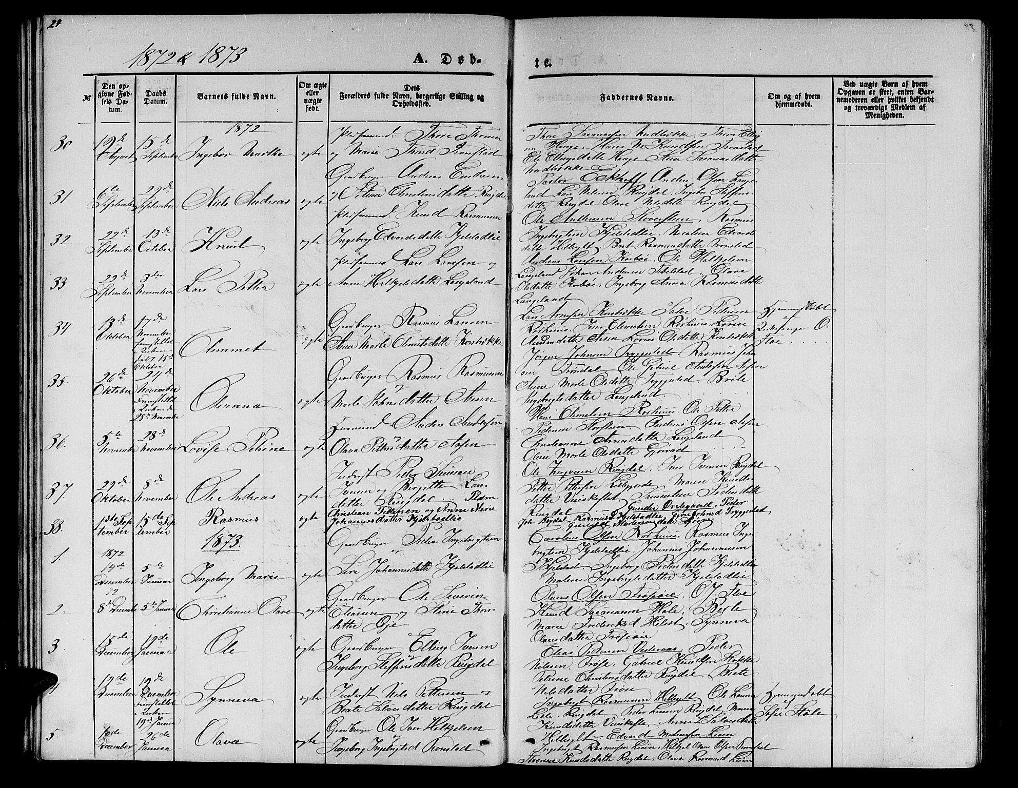 Ministerialprotokoller, klokkerbøker og fødselsregistre - Møre og Romsdal, AV/SAT-A-1454/517/L0229: Parish register (copy) no. 517C02, 1864-1879, p. 27