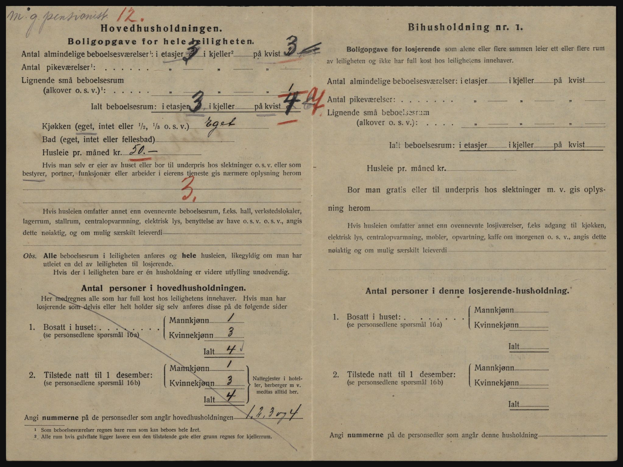 SAO, 1920 census for Drøbak, 1920, p. 1364