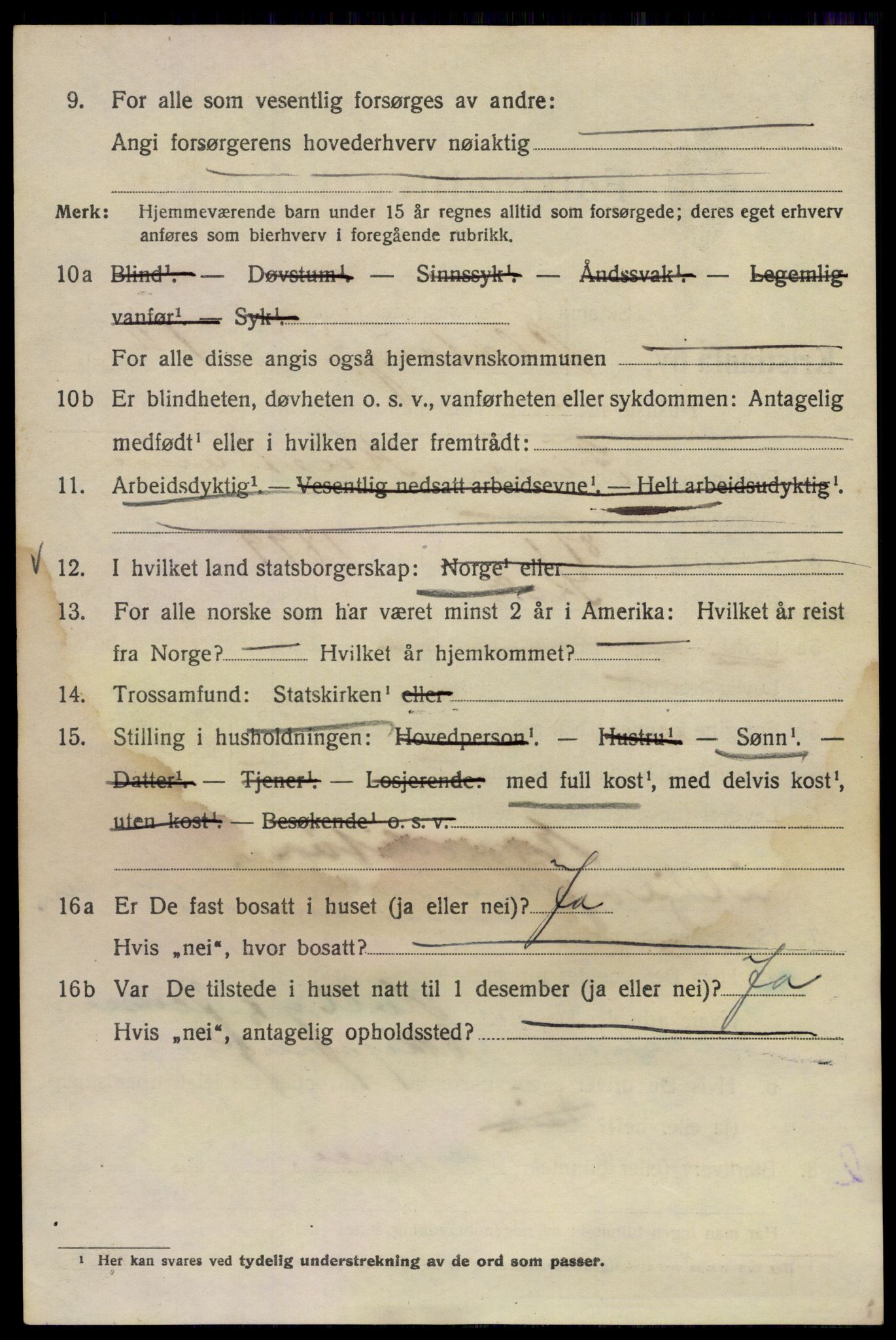 SAO, 1920 census for Kristiania, 1920, p. 453222