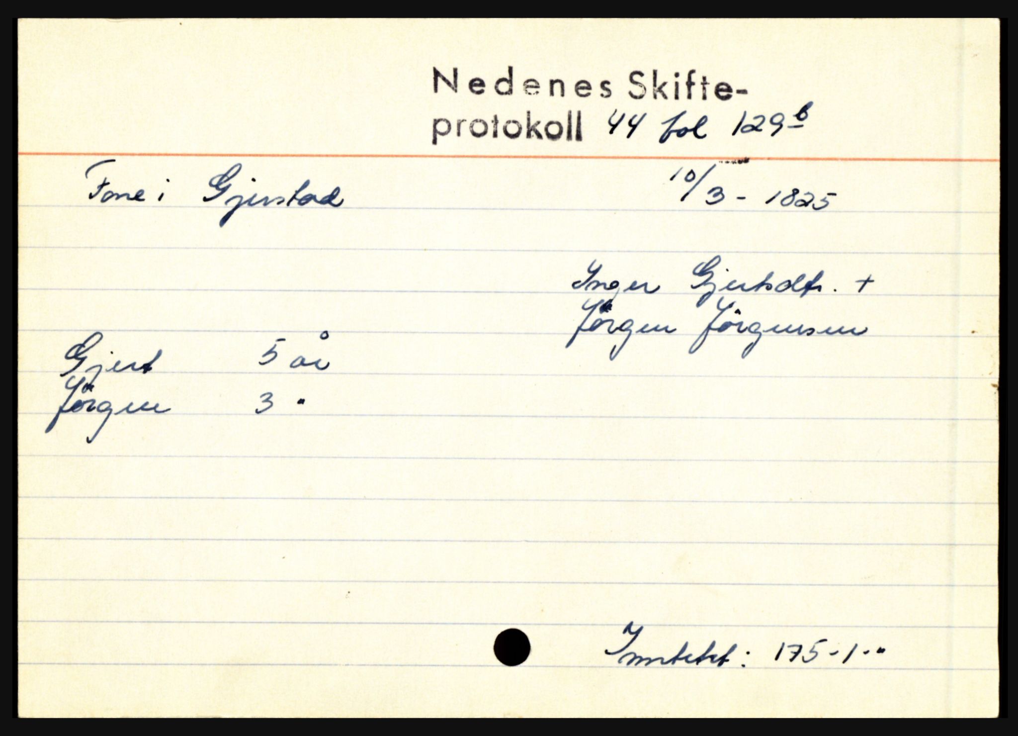 Nedenes sorenskriveri før 1824, AV/SAK-1221-0007/H, p. 7497