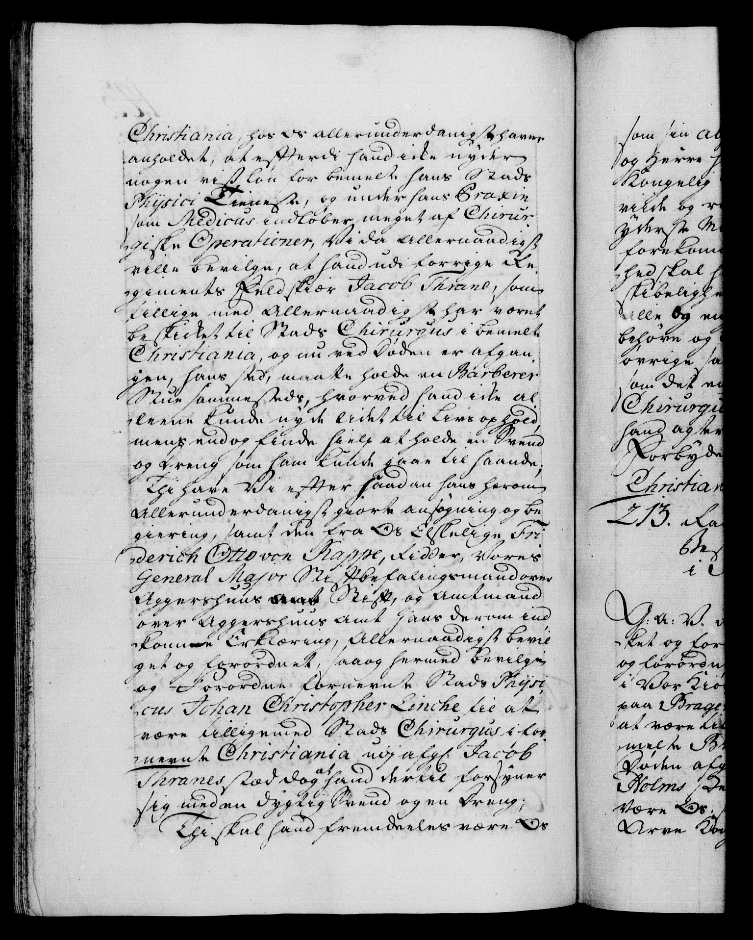 Danske Kanselli 1572-1799, AV/RA-EA-3023/F/Fc/Fca/Fcaa/L0034: Norske registre, 1745-1746, p. 143b