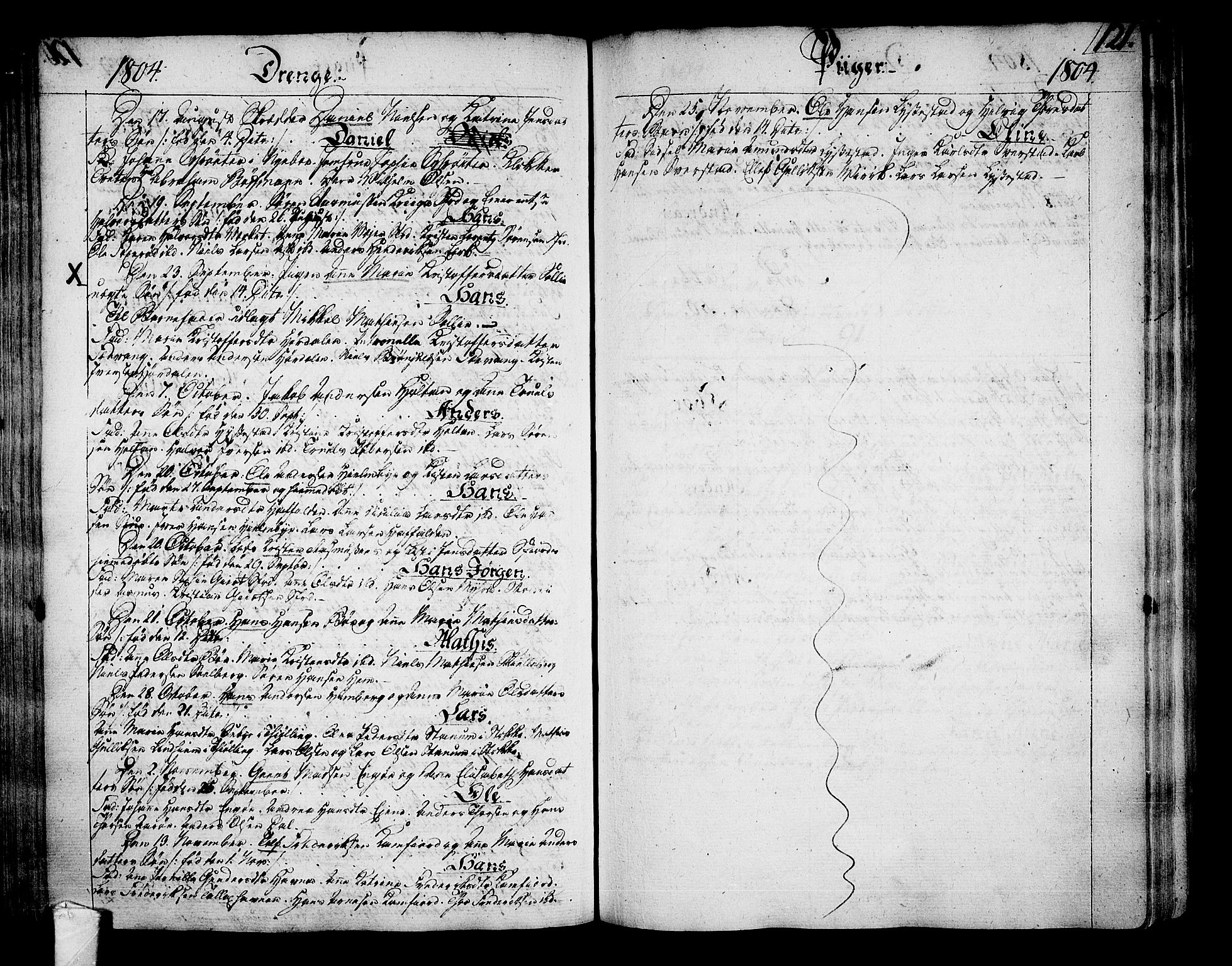 Sandar kirkebøker, SAKO/A-243/F/Fa/L0003: Parish register (official) no. 3, 1789-1814, p. 121