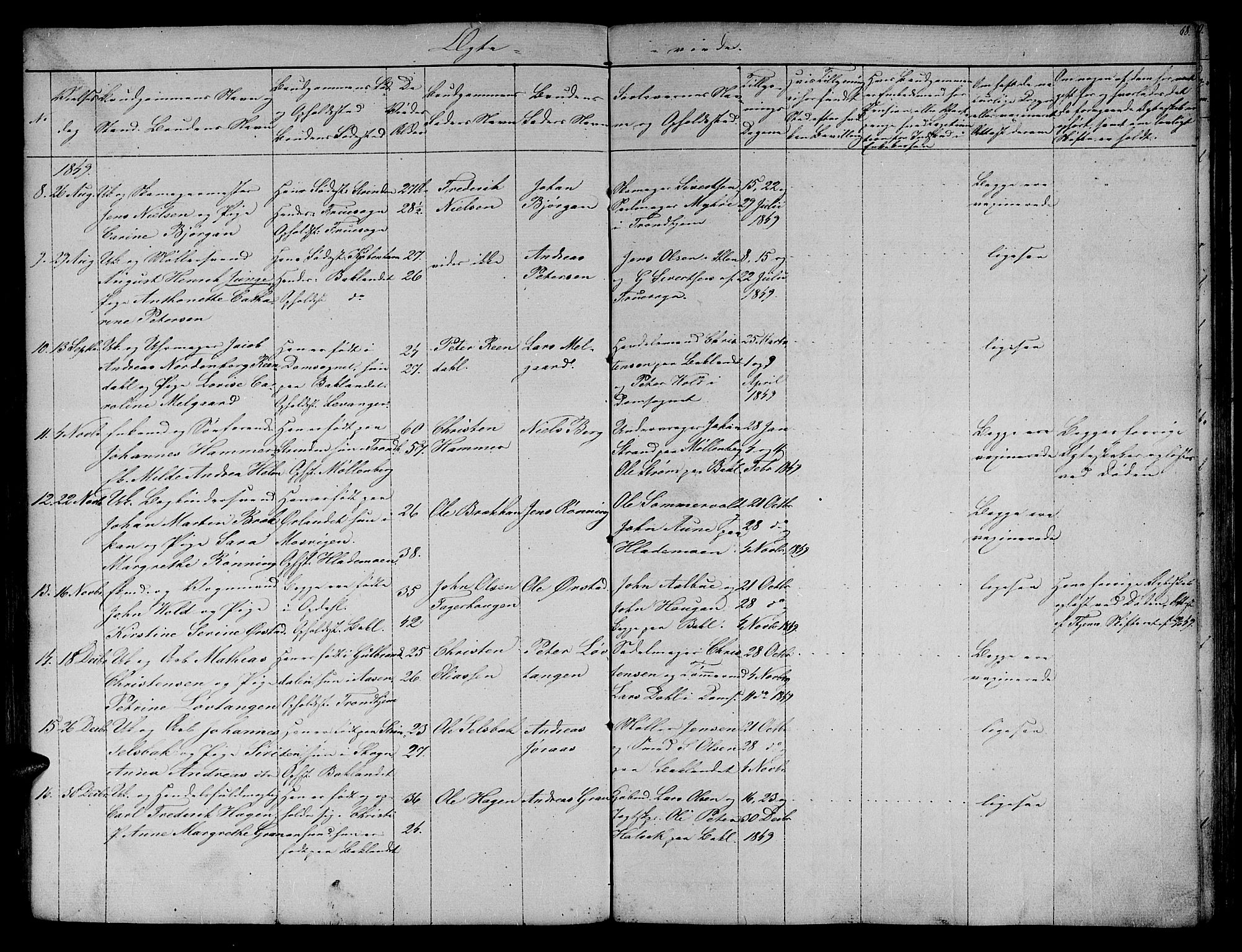 Ministerialprotokoller, klokkerbøker og fødselsregistre - Sør-Trøndelag, SAT/A-1456/604/L0182: Parish register (official) no. 604A03, 1818-1850, p. 68