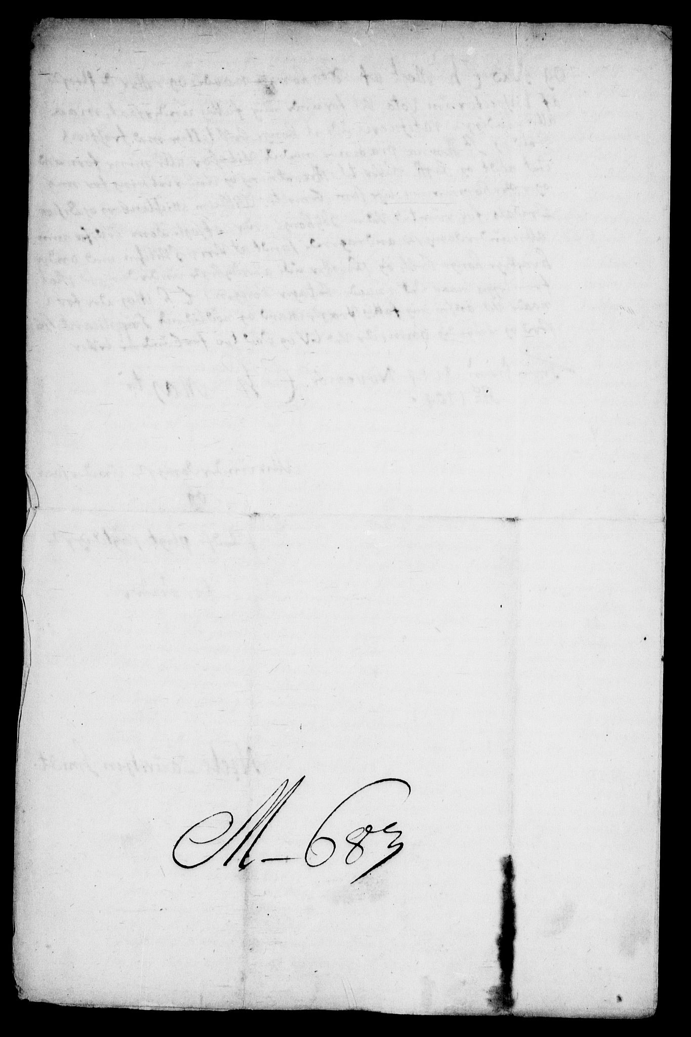 Danske Kanselli, Skapsaker, AV/RA-EA-4061/F/L0075: Skap 15, pakke 80-81, 1690-1731, p. 104