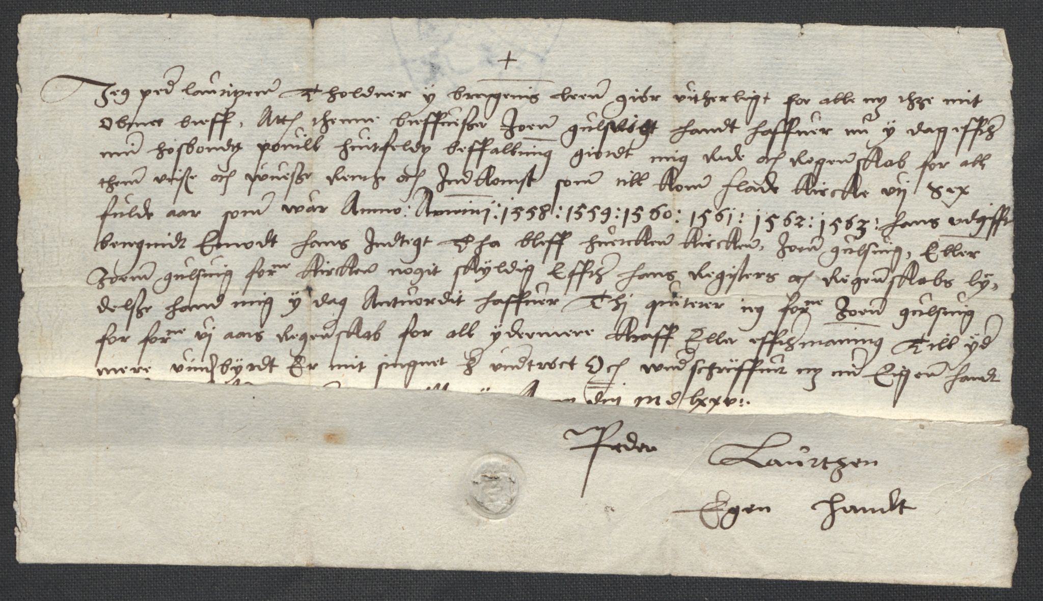 Riksarkivets diplomsamling, RA/EA-5965/F02/L0078: Dokumenter, 1575, p. 12