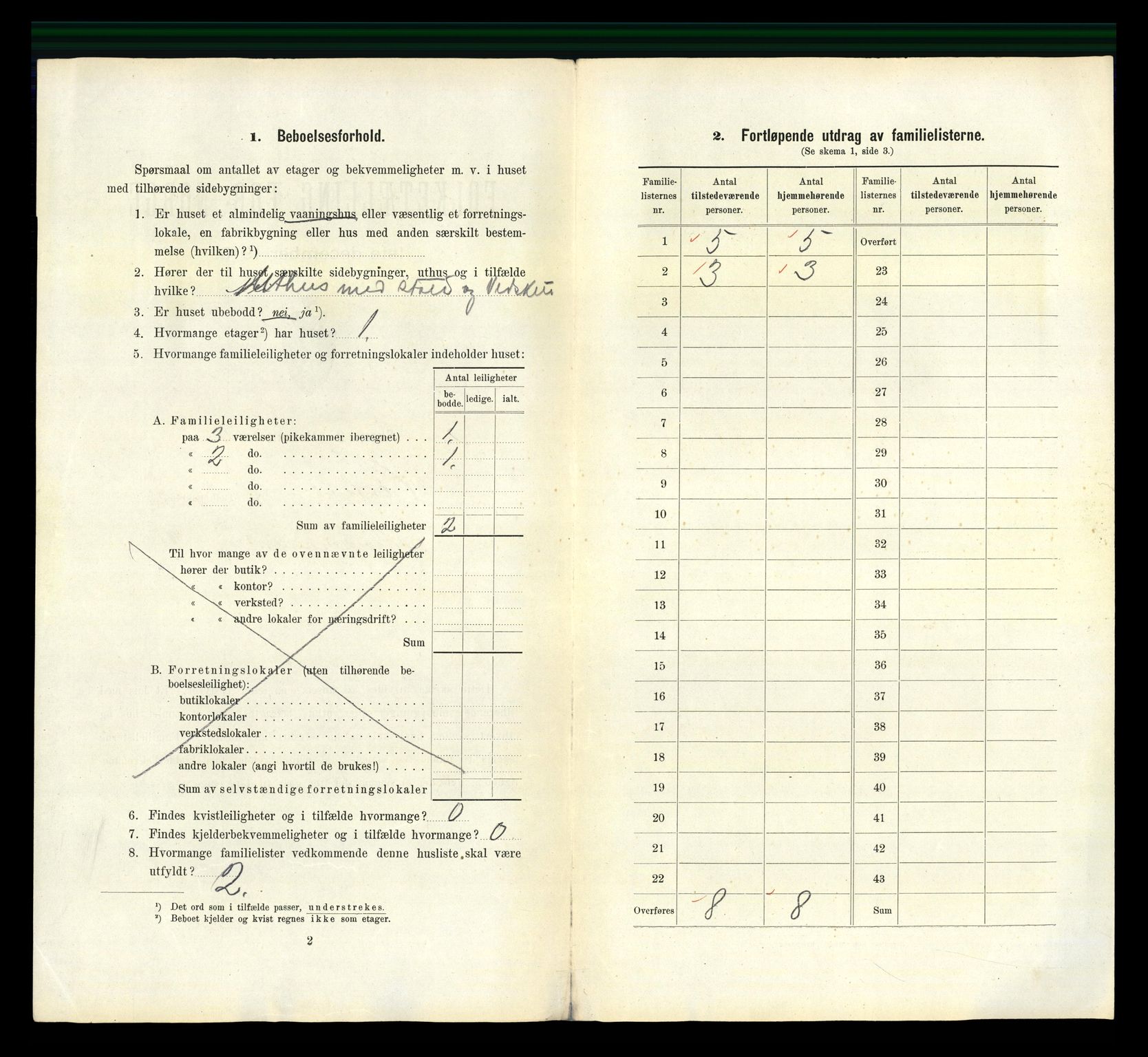 RA, 1910 census for Horten, 1910, p. 485