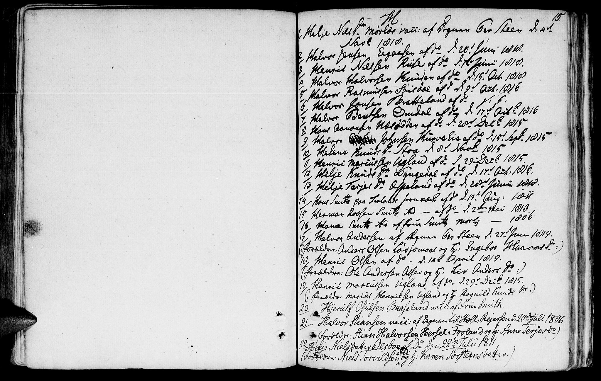 Froland sokneprestkontor, AV/SAK-1111-0013/F/Fb/L0005: Parish register (copy) no. B 5, 1786-1816, p. 115