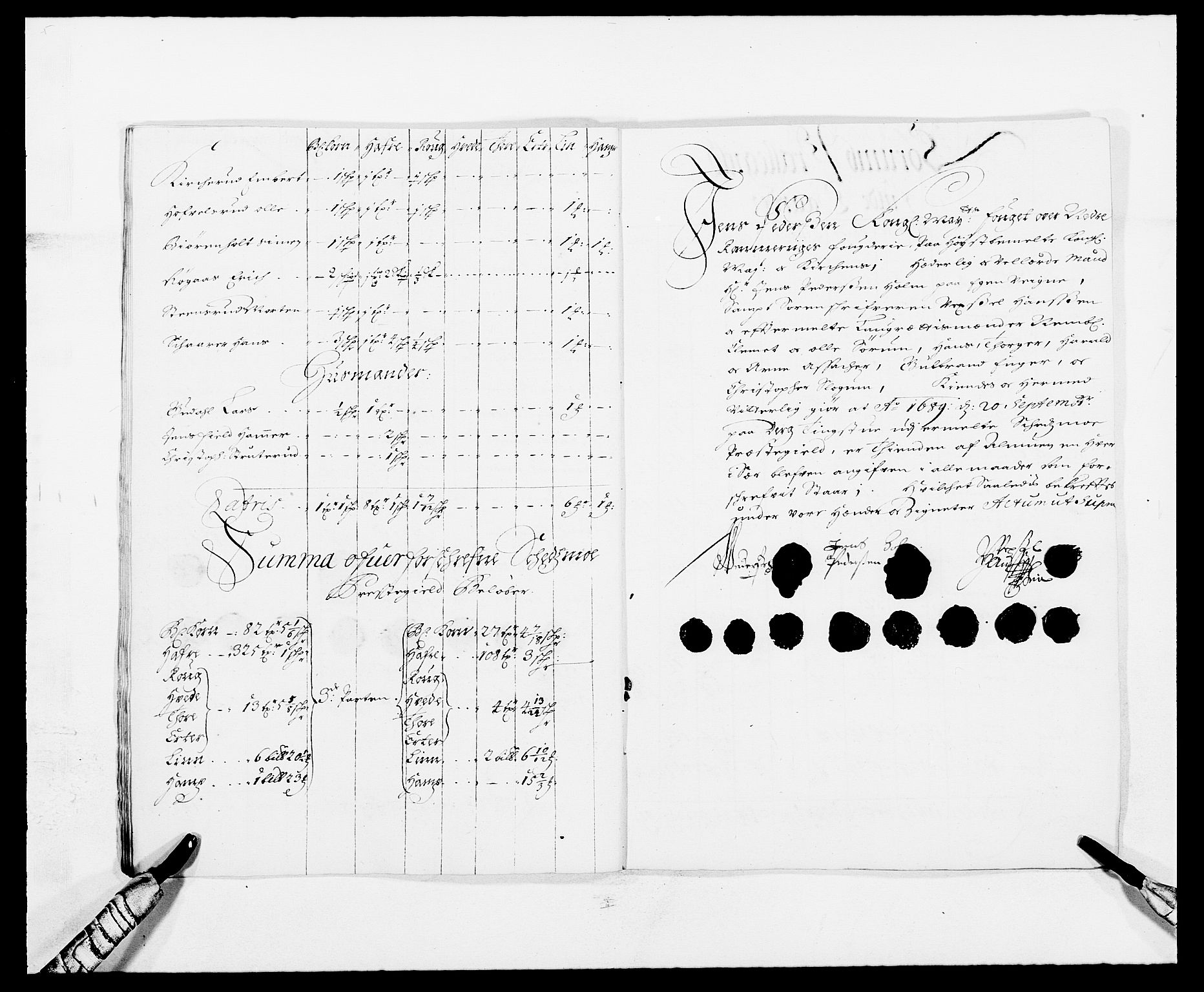 Rentekammeret inntil 1814, Reviderte regnskaper, Fogderegnskap, AV/RA-EA-4092/R11/L0574: Fogderegnskap Nedre Romerike, 1689-1690, p. 184