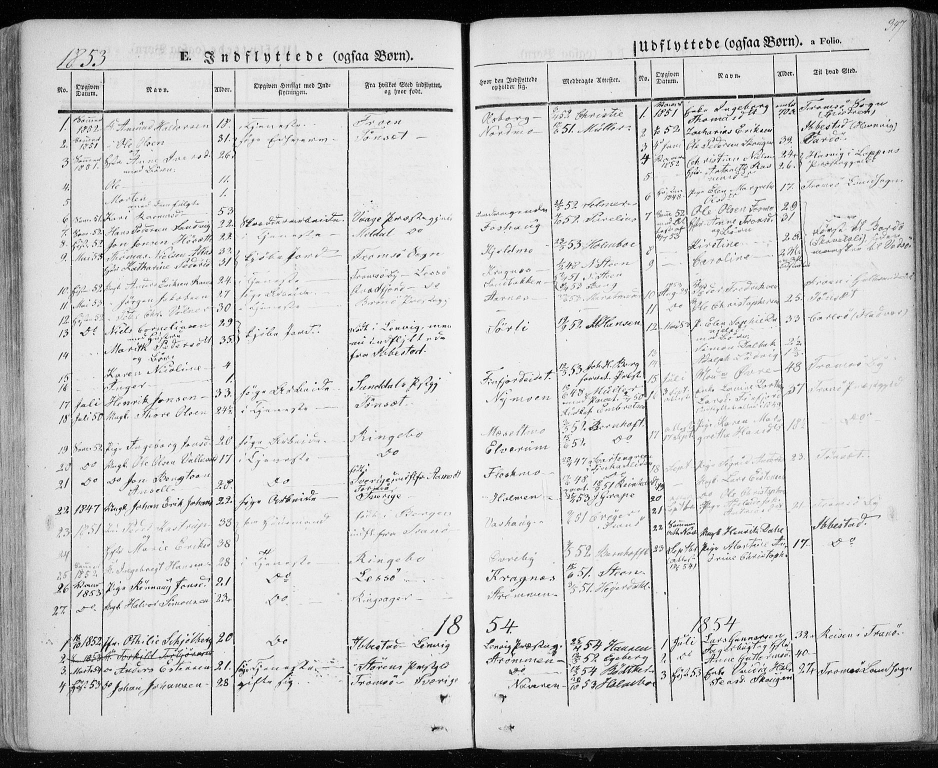 Lenvik sokneprestembete, SATØ/S-1310/H/Ha/Haa/L0006kirke: Parish register (official) no. 6, 1845-1854, p. 347