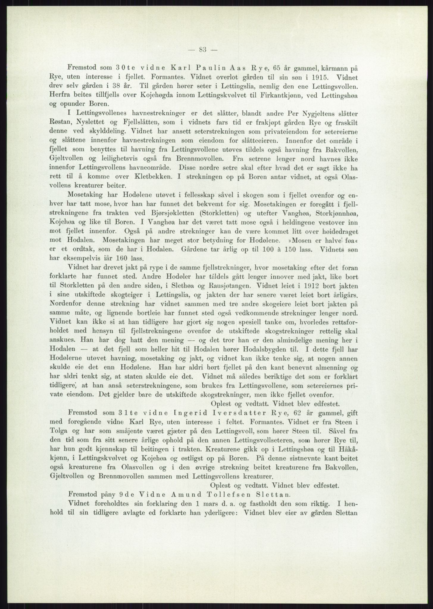 Høyfjellskommisjonen, AV/RA-S-1546/X/Xa/L0001: Nr. 1-33, 1909-1953, p. 4347