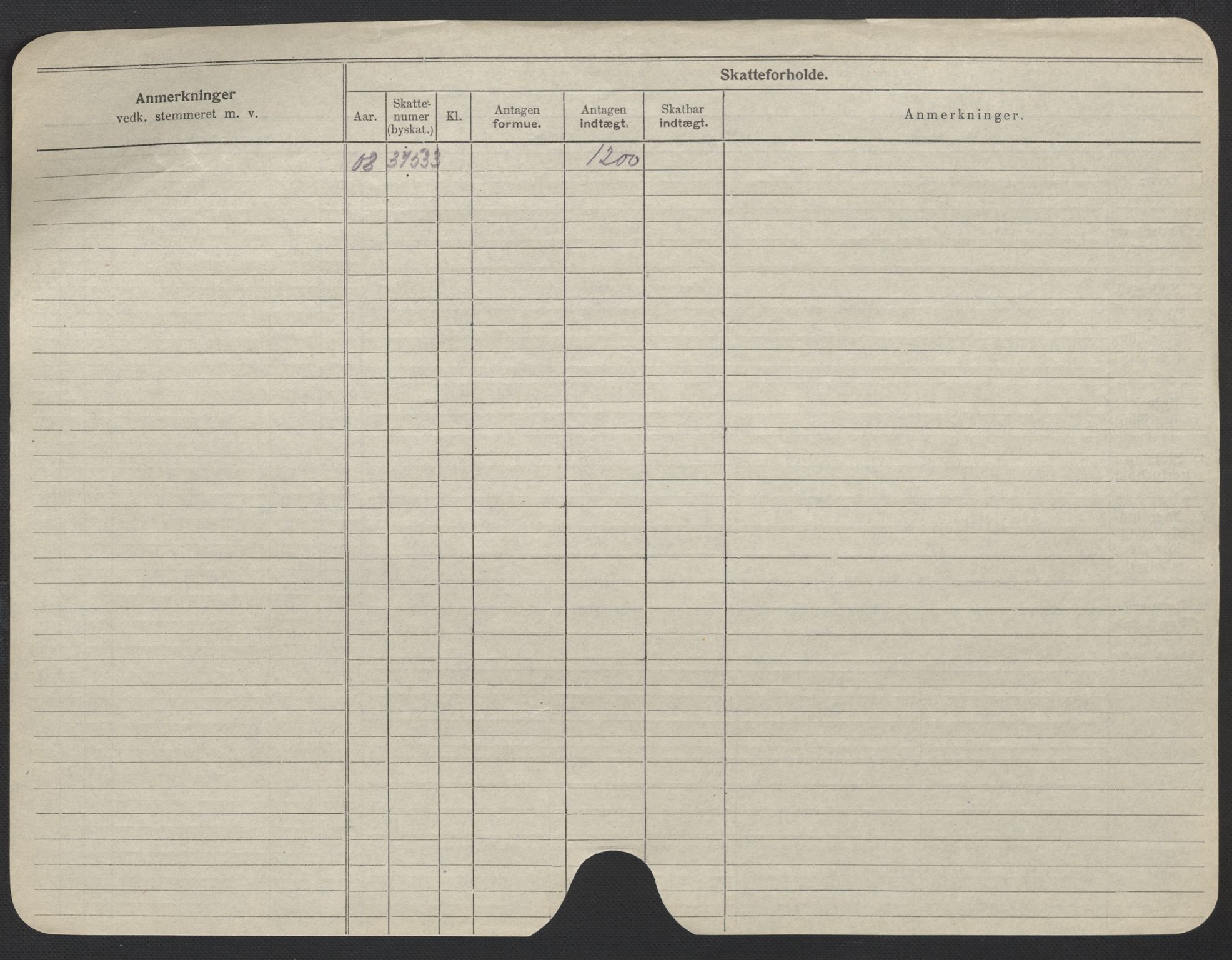 Oslo folkeregister, Registerkort, AV/SAO-A-11715/F/Fa/Fac/L0017: Kvinner, 1906-1914, p. 21b