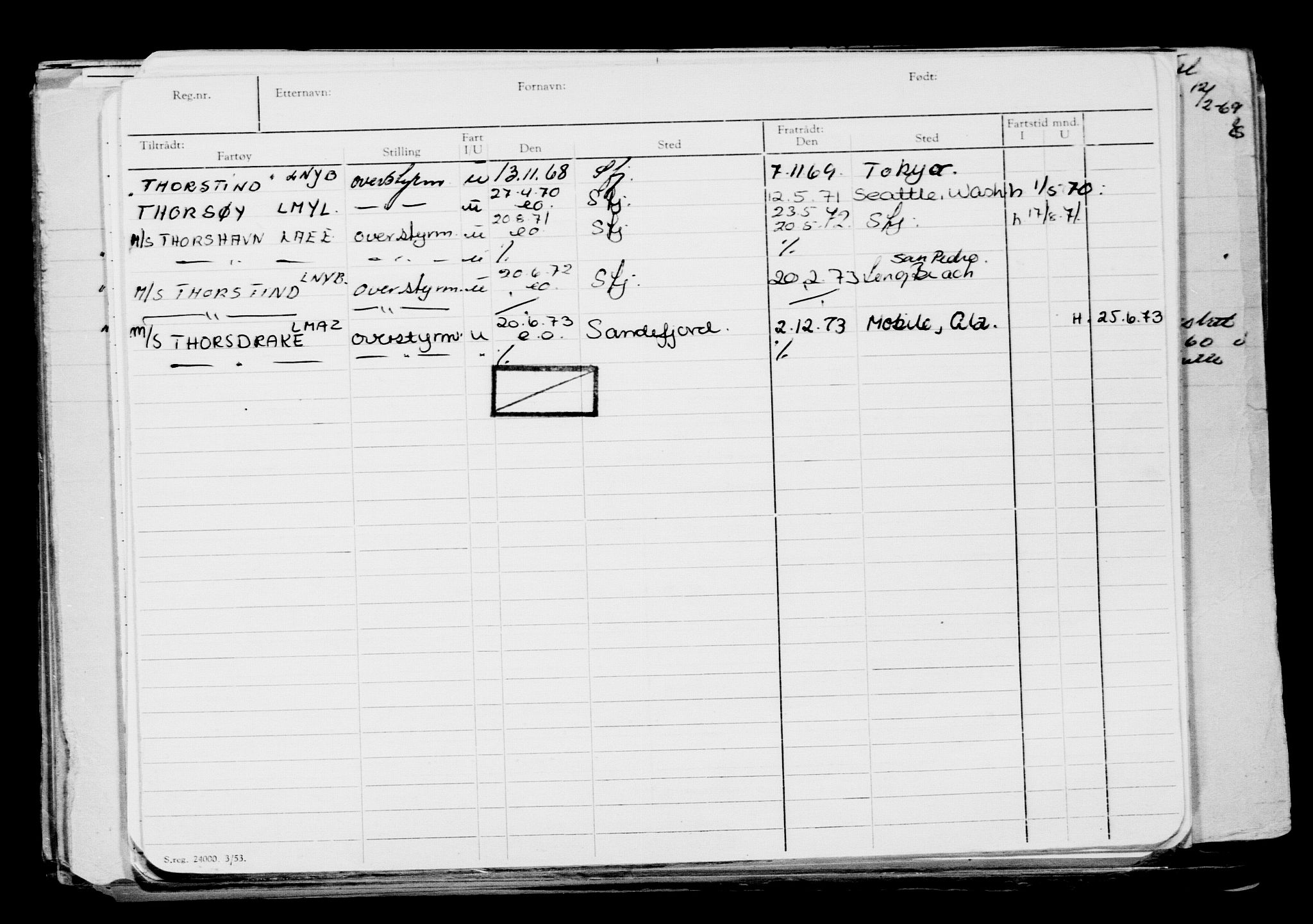 Direktoratet for sjømenn, AV/RA-S-3545/G/Gb/L0145: Hovedkort, 1917, p. 304