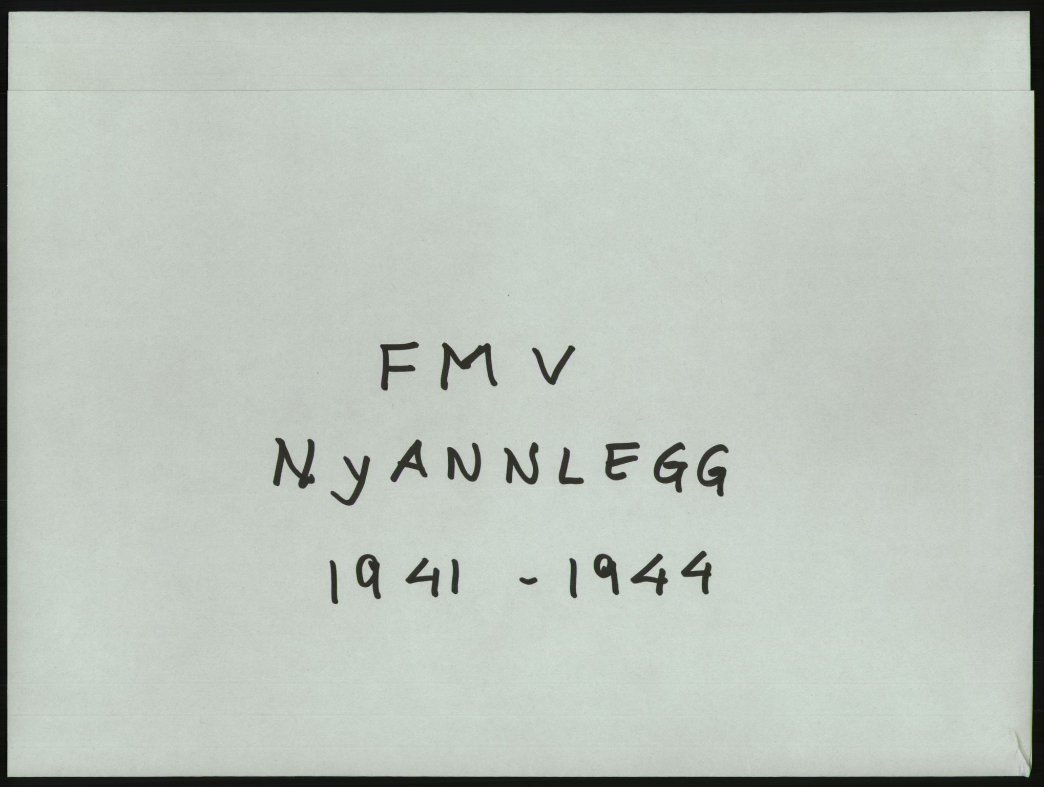 Fredrikstad mekaniske verksted, RA/PA-1807/Q/L0001: Bygninger, Finansiering, Takst, Nyanlegg, 1935-1954, p. 1
