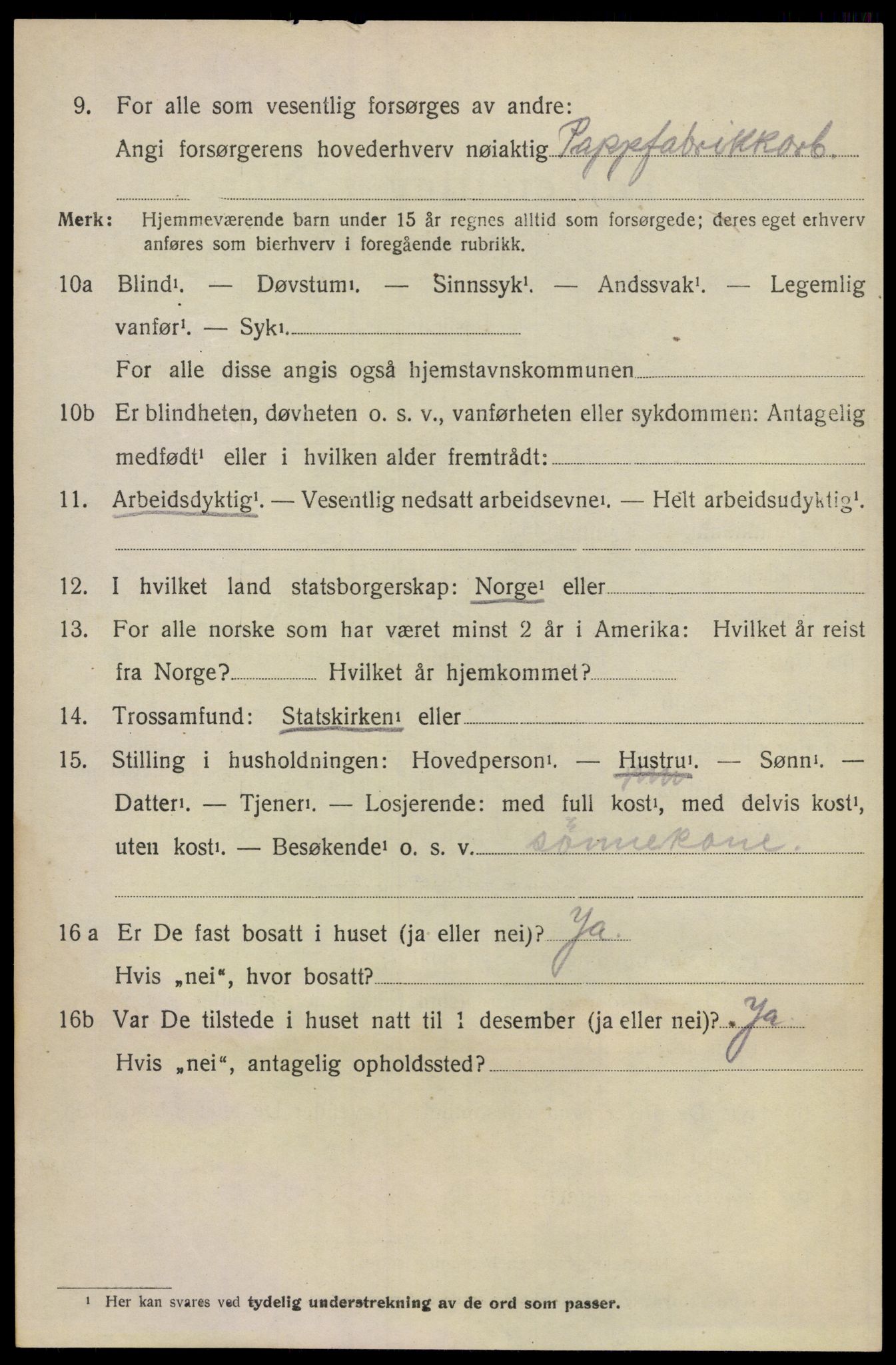 SAO, 1920 census for Lørenskog, 1920, p. 2766