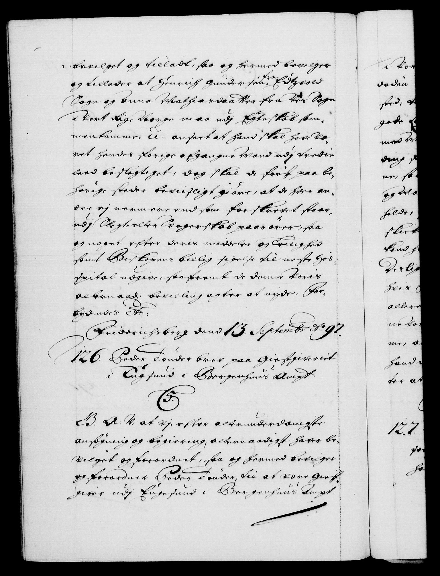 Danske Kanselli 1572-1799, AV/RA-EA-3023/F/Fc/Fca/Fcaa/L0016: Norske registre (mikrofilm), 1692-1697, p. 471b