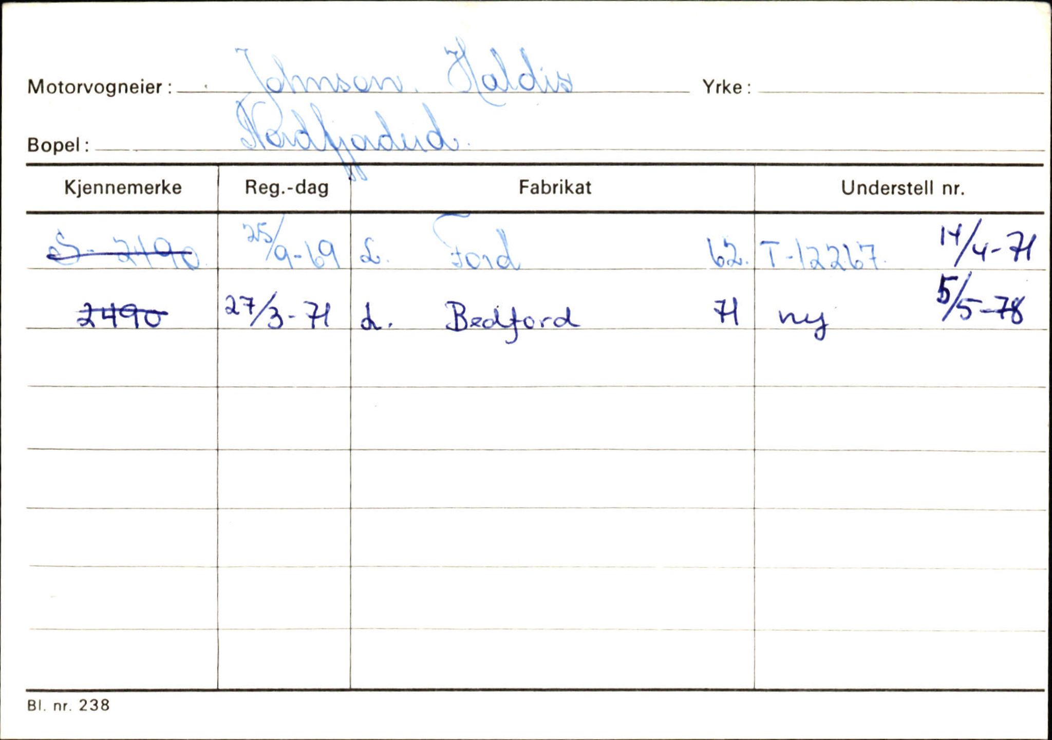 Statens vegvesen, Sogn og Fjordane vegkontor, AV/SAB-A-5301/4/F/L0129: Eigarregistrer Eid A-S, 1945-1975, p. 1203