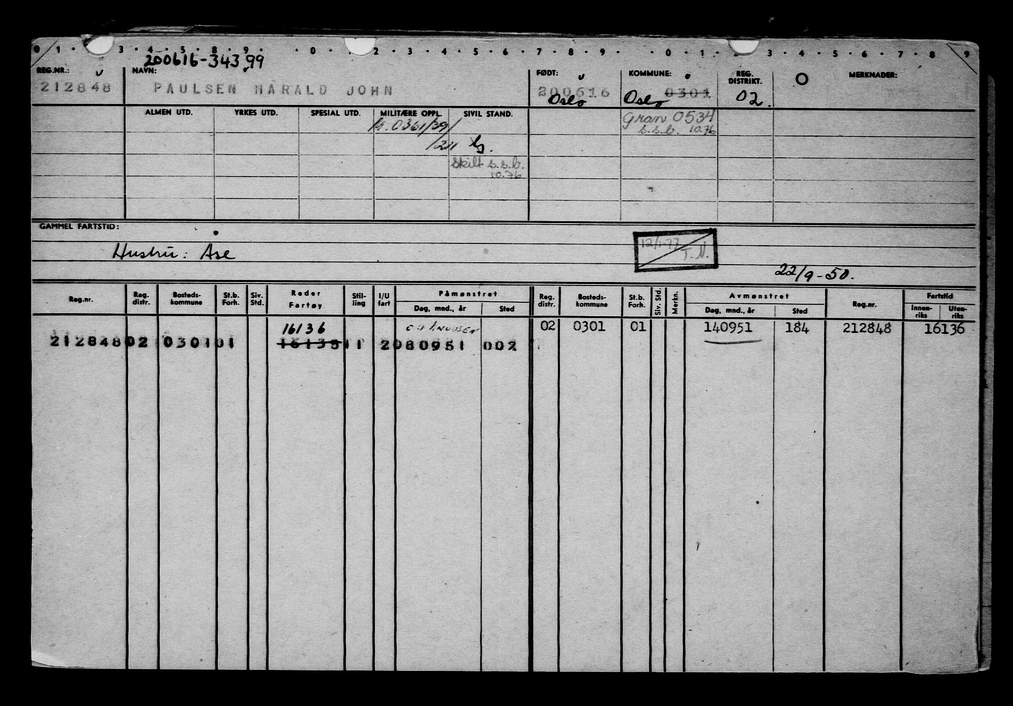 Direktoratet for sjømenn, AV/RA-S-3545/G/Gb/L0140: Hovedkort, 1916, p. 221