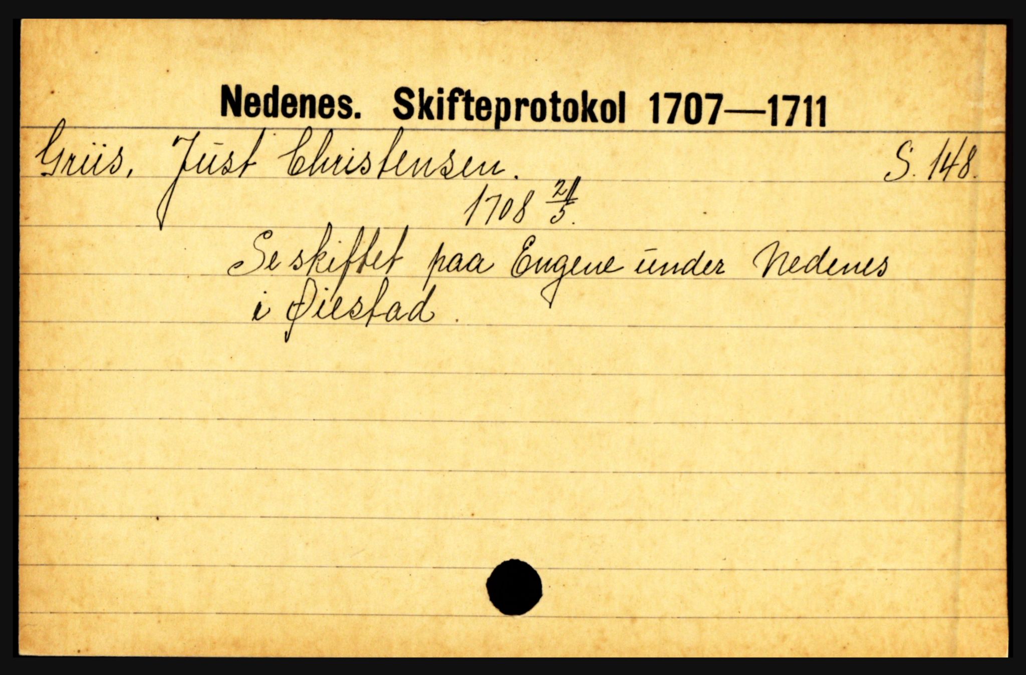 Nedenes sorenskriveri før 1824, AV/SAK-1221-0007/H, p. 9777