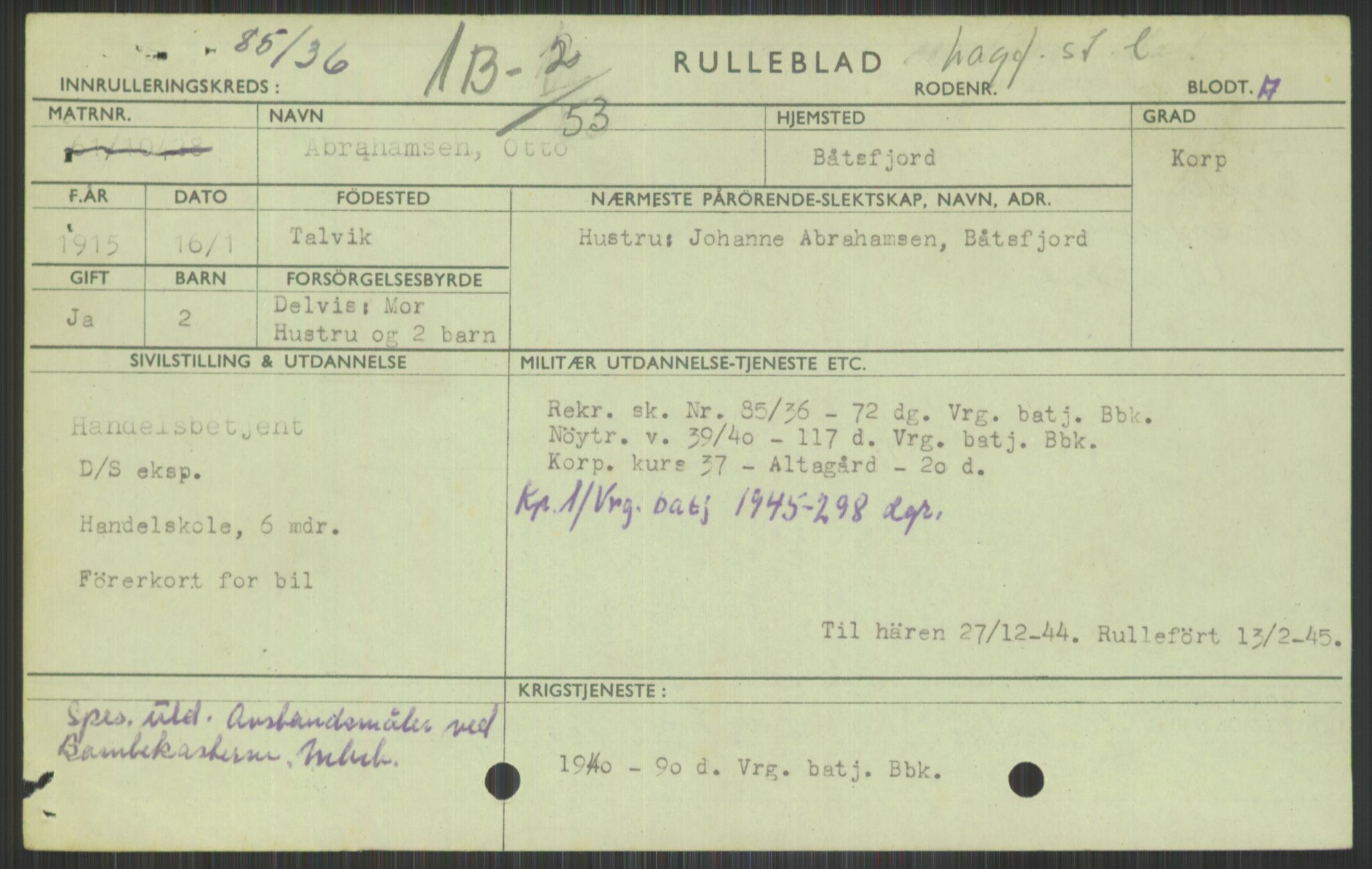 Forsvaret, Varanger bataljon, AV/RA-RAFA-2258/1/D/L0441: Rulleblad for fødte 1913-1917, 1913-1917, p. 595