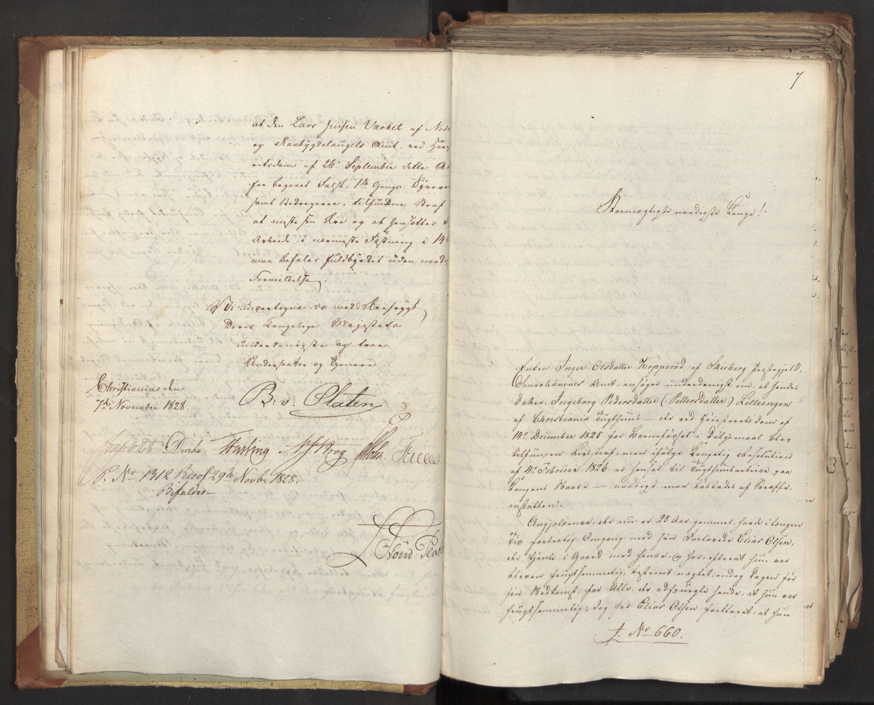 Statsrådsavdelingen i Stockholm, AV/RA-S-1003/D/Da/L0057: Regjeringsinnstillinger nr. 651-807, 1828, p. 31