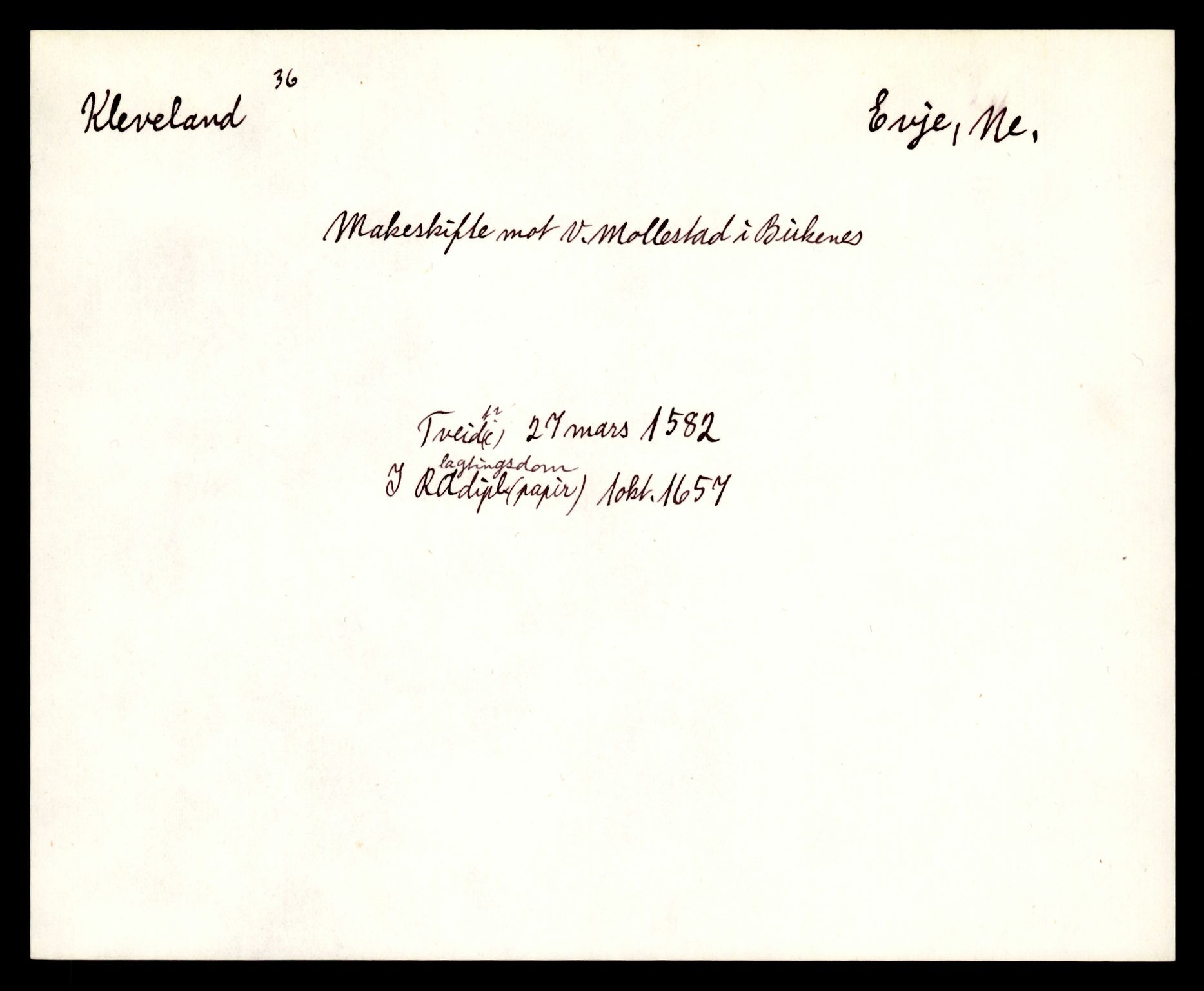 Riksarkivets diplomsamling, AV/RA-EA-5965/F35/F35e/L0024: Registreringssedler Aust-Agder 2, 1400-1700, p. 341