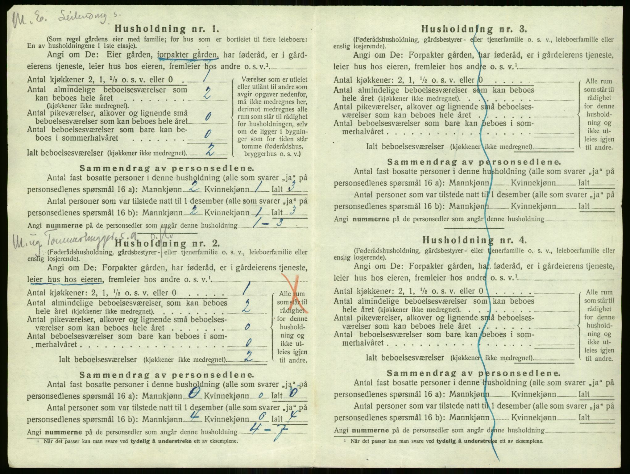 SAO, 1920 census for Blaker, 1920, p. 25