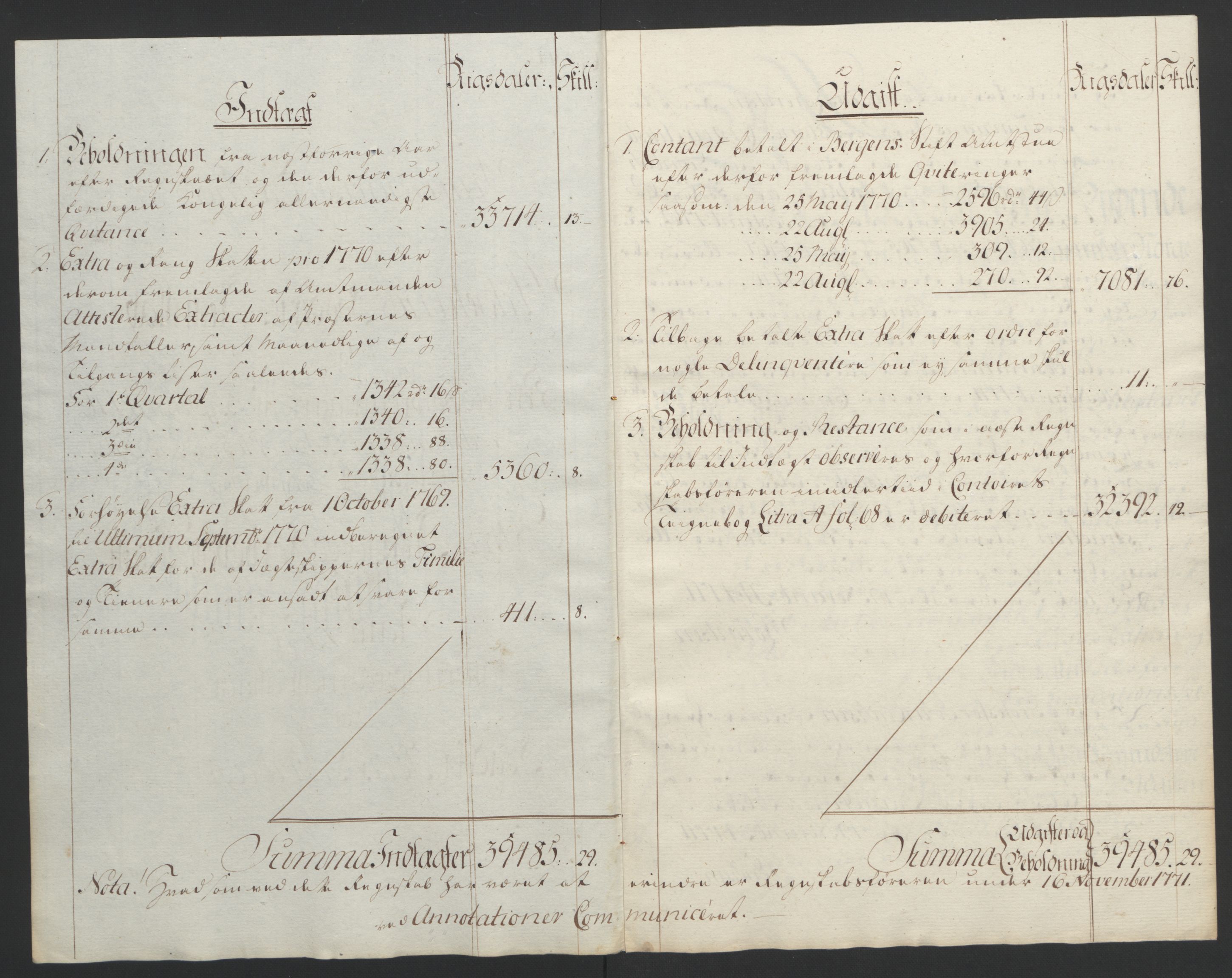 Rentekammeret inntil 1814, Reviderte regnskaper, Fogderegnskap, AV/RA-EA-4092/R65/L4573: Ekstraskatten Helgeland, 1762-1772, p. 262