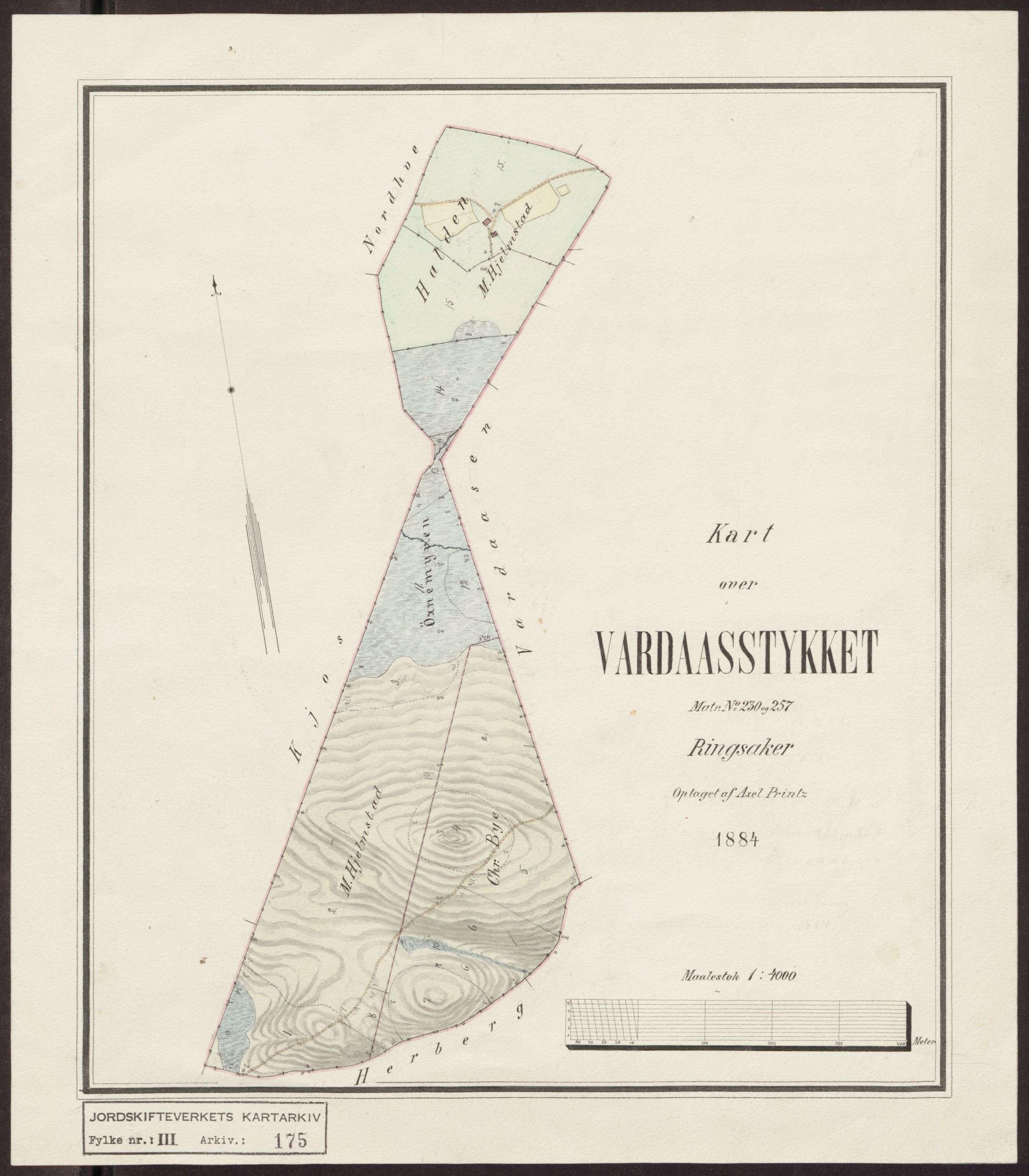 Jordskifteverkets kartarkiv, RA/S-3929/T, 1859-1988, p. 244