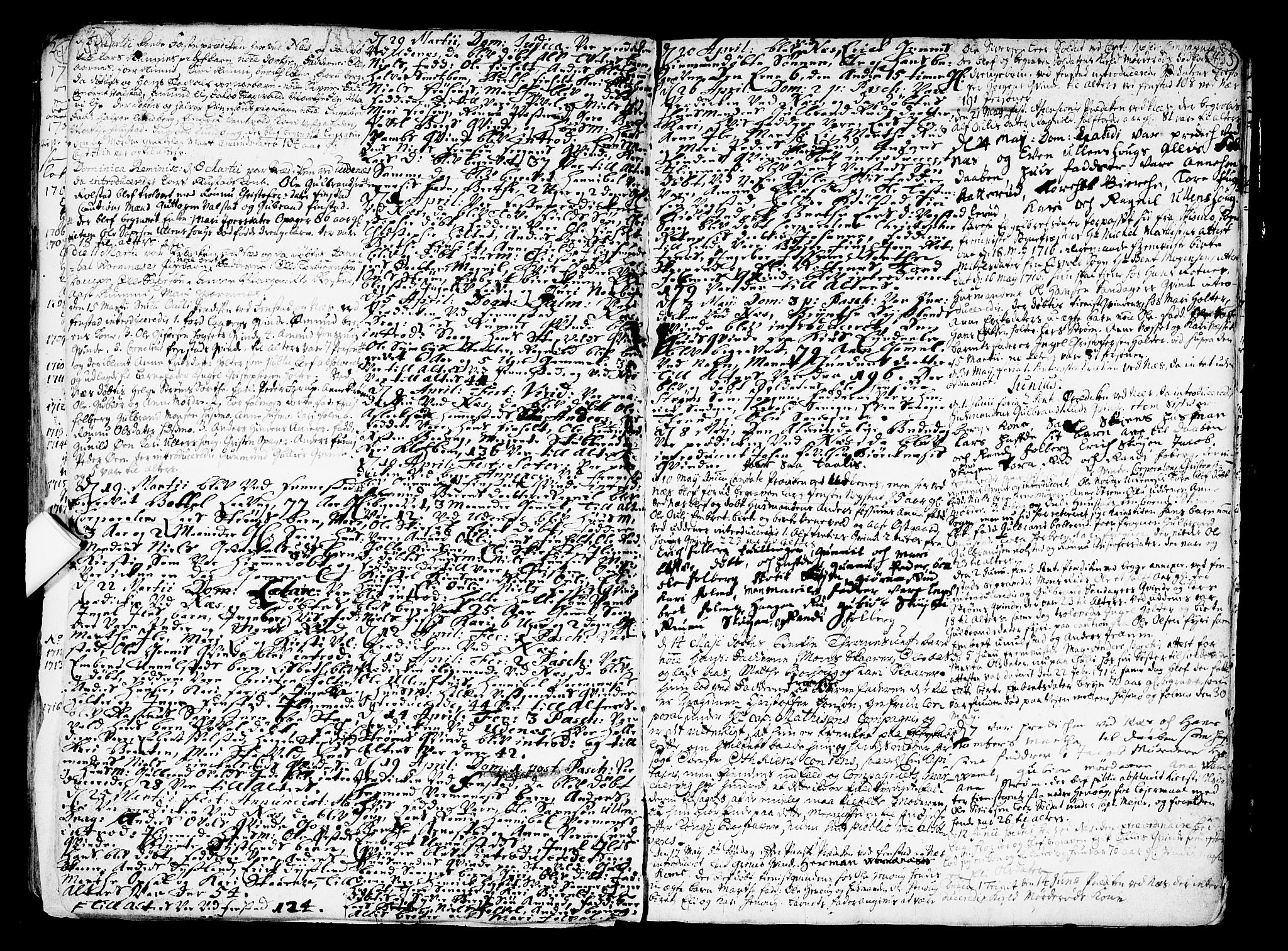 Nes prestekontor Kirkebøker, SAO/A-10410/F/Fa/L0001: Parish register (official) no. I 1, 1689-1716, p. 432-433
