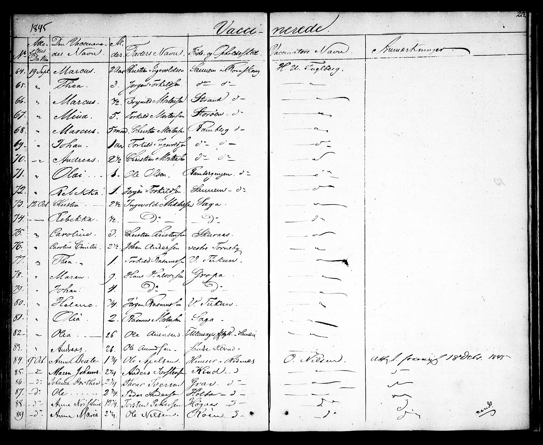 Rødenes prestekontor Kirkebøker, AV/SAO-A-2005/F/Fa/L0005: Parish register (official) no. I 5, 1838-1849, p. 223