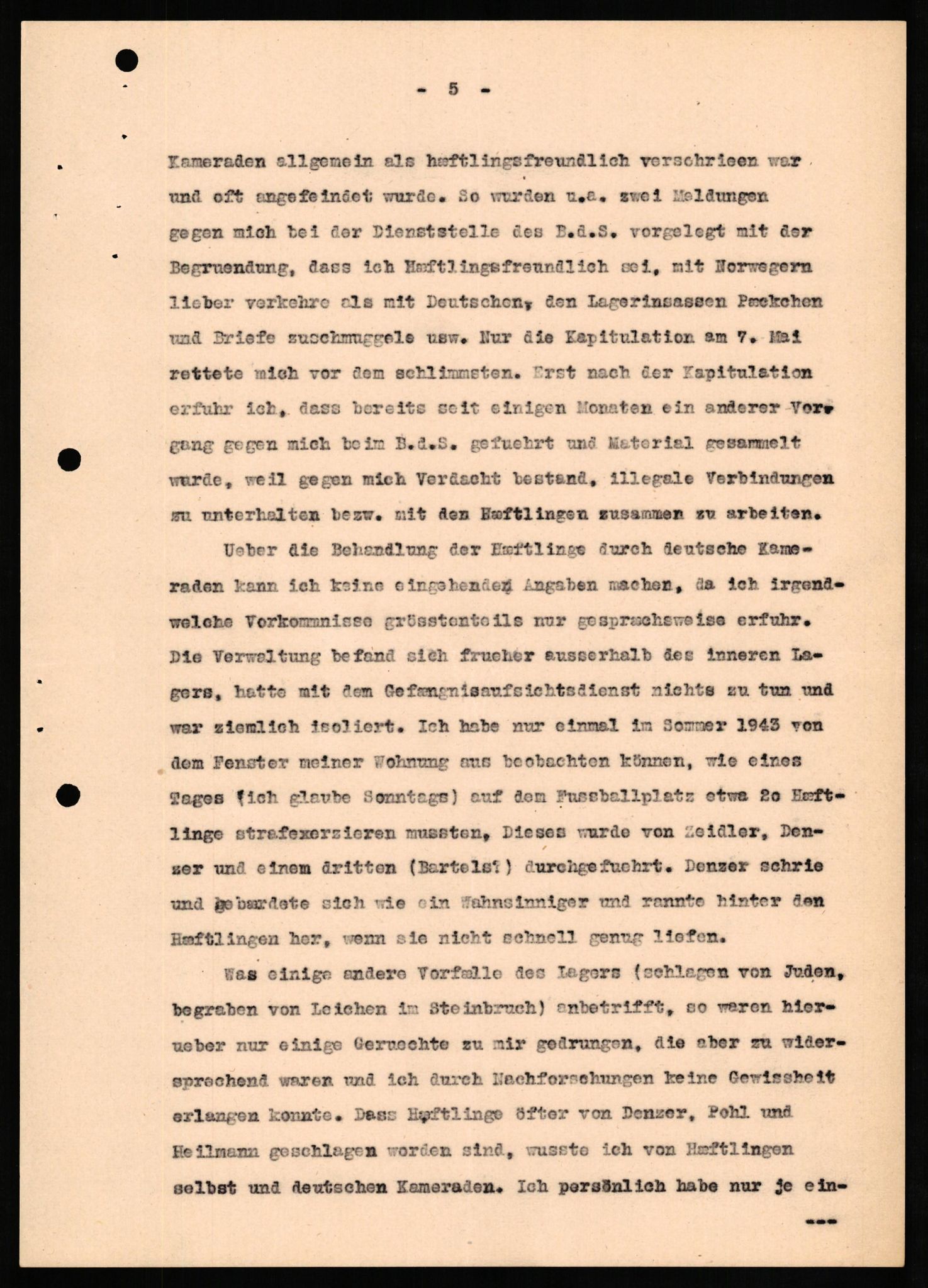 Forsvaret, Forsvarets overkommando II, AV/RA-RAFA-3915/D/Db/L0020: CI Questionaires. Tyske okkupasjonsstyrker i Norge. Tyskere., 1945-1946, p. 403