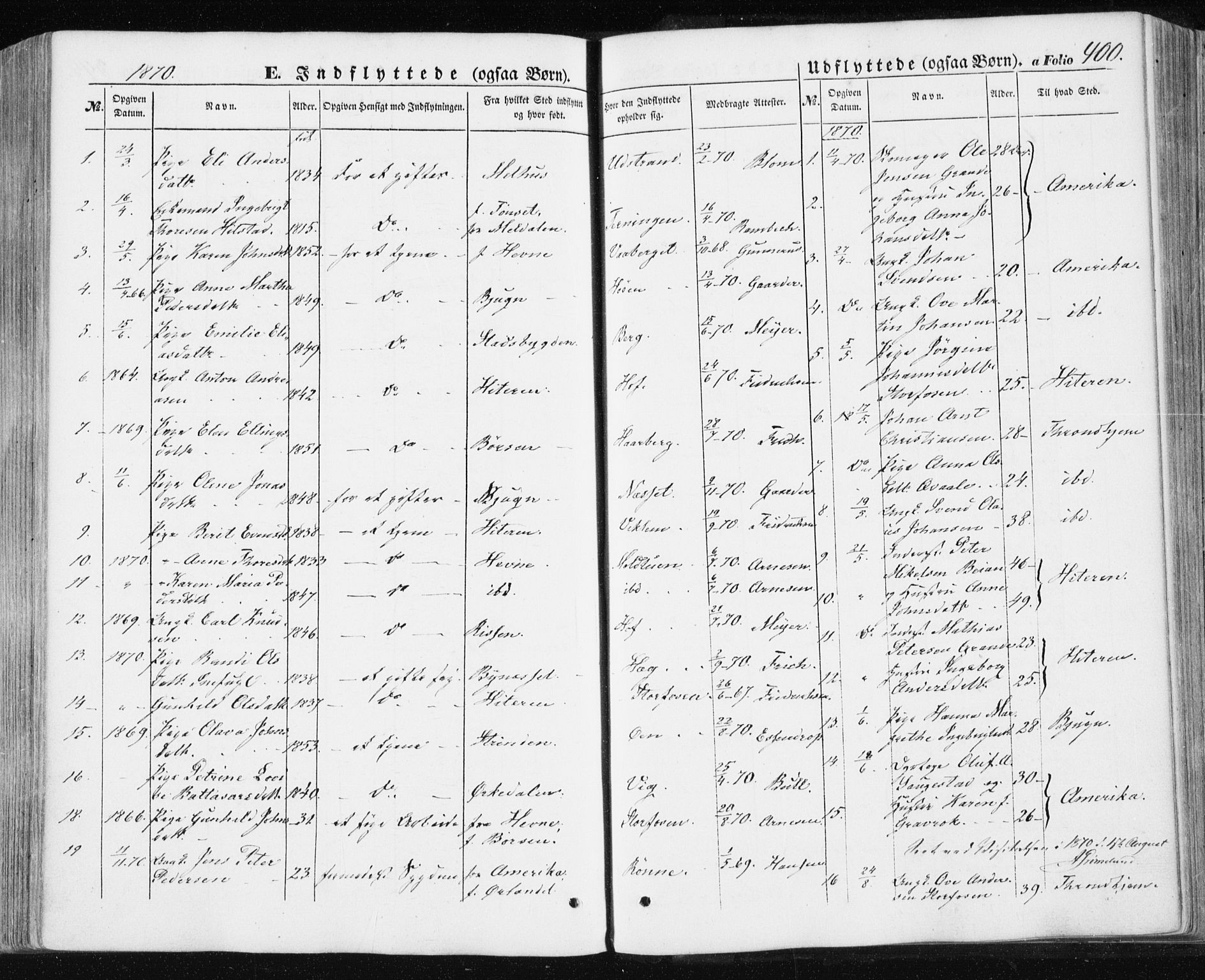Ministerialprotokoller, klokkerbøker og fødselsregistre - Sør-Trøndelag, SAT/A-1456/659/L0737: Parish register (official) no. 659A07, 1857-1875, p. 400