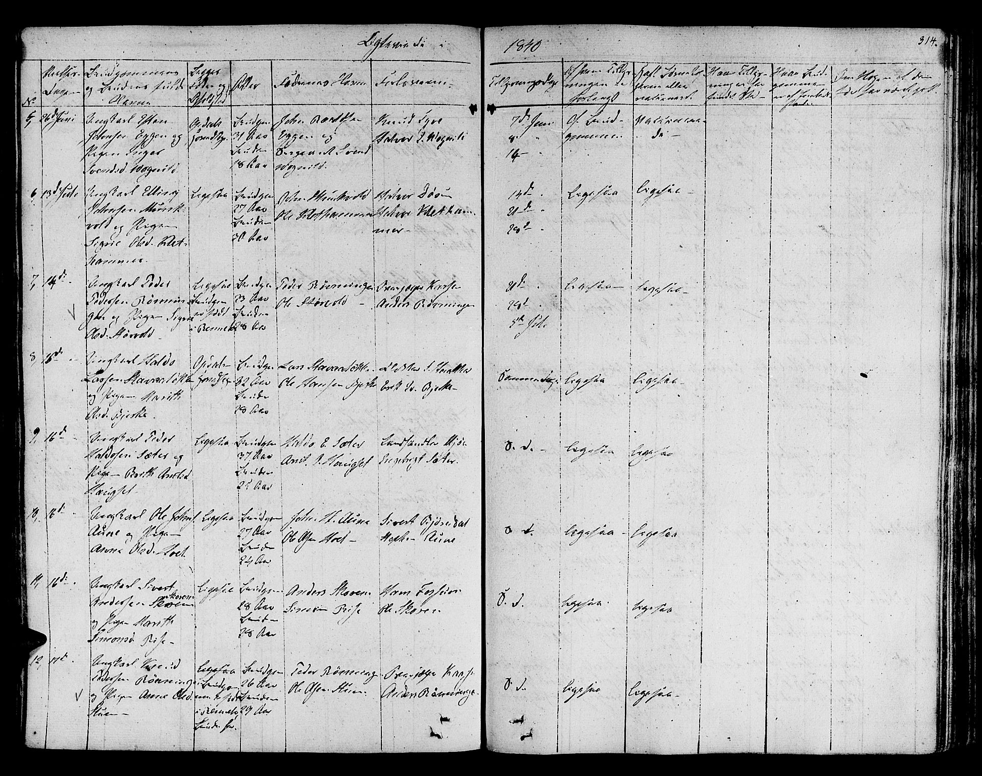 Ministerialprotokoller, klokkerbøker og fødselsregistre - Sør-Trøndelag, SAT/A-1456/678/L0897: Parish register (official) no. 678A06-07, 1821-1847, p. 314