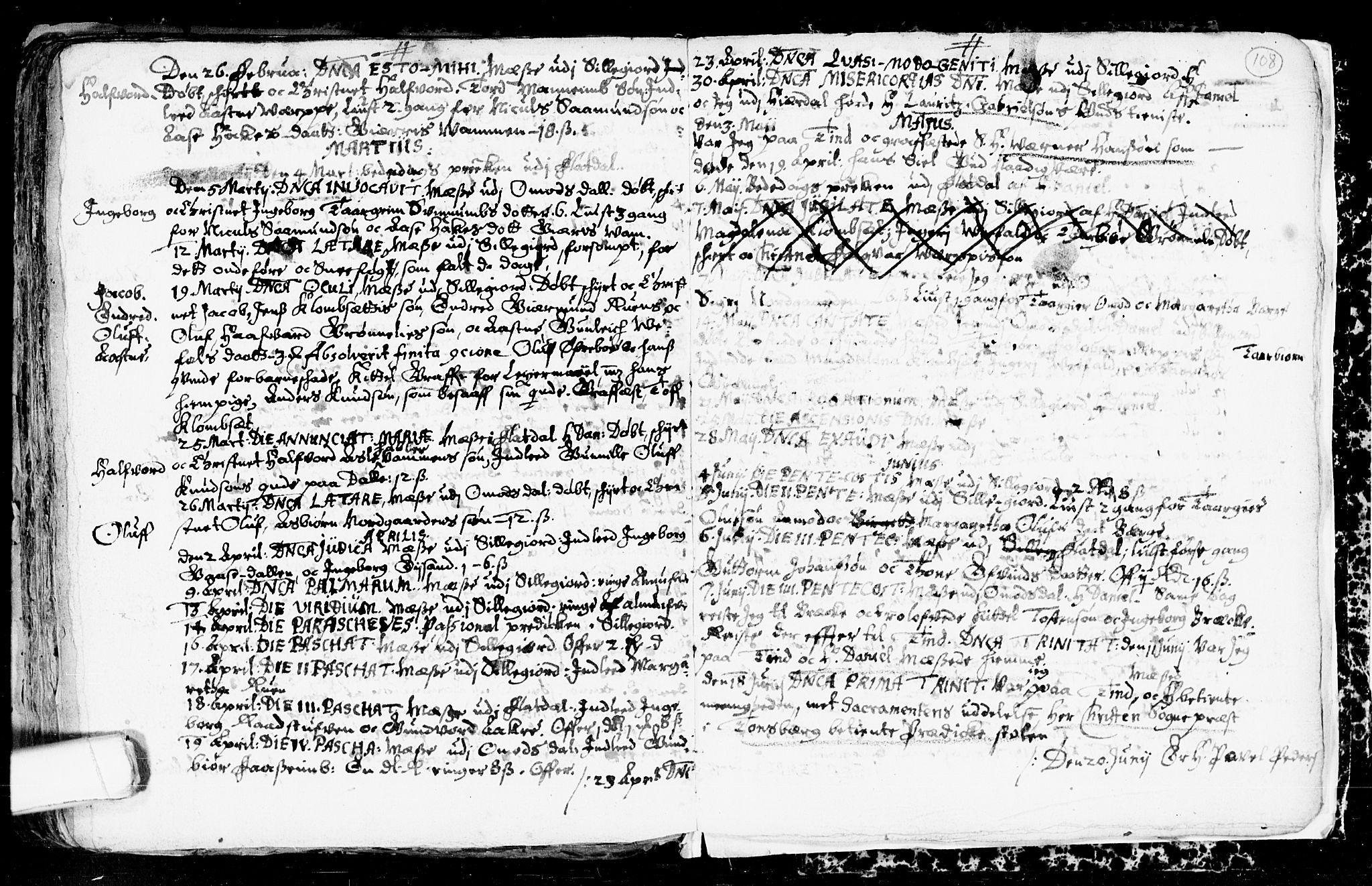 Seljord kirkebøker, SAKO/A-20/F/Fa/L0001: Parish register (official) no. I 1, 1654-1686, p. 108