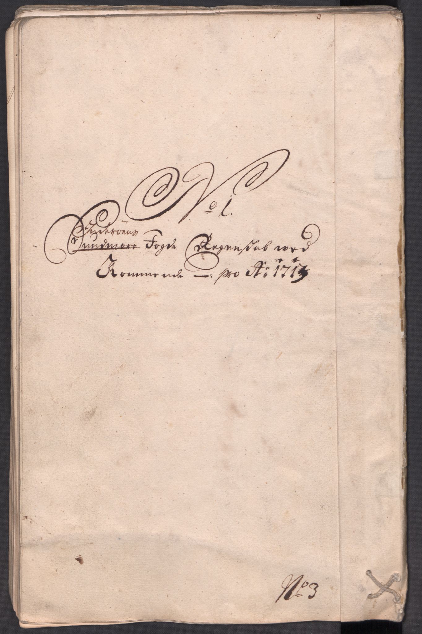 Rentekammeret inntil 1814, Reviderte regnskaper, Fogderegnskap, RA/EA-4092/R63/L4321: Fogderegnskap Inderøy, 1713, p. 126