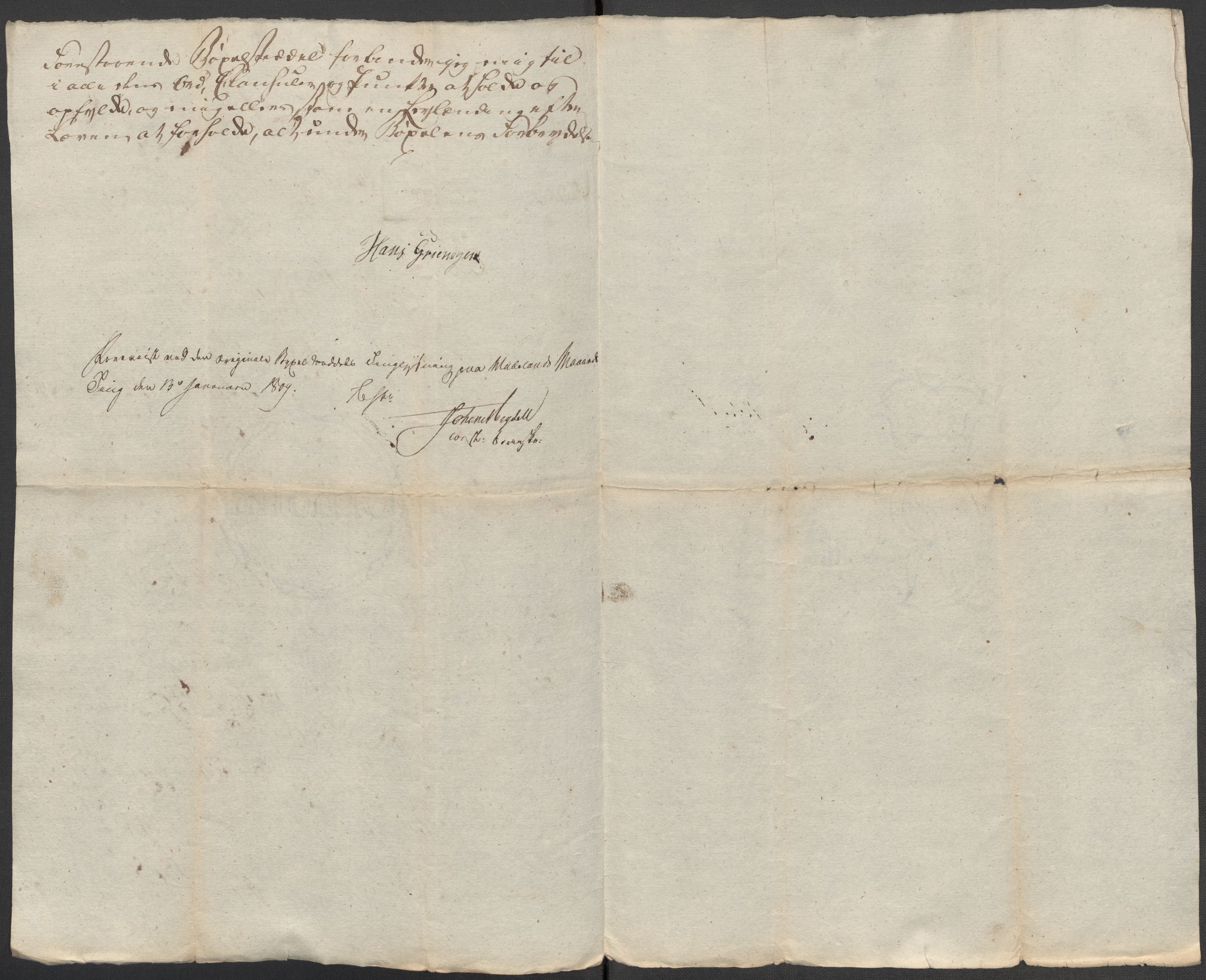 Riksarkivets diplomsamling, RA/EA-5965/F15/L0014: Prestearkiv - Oppland, 1696-1879, p. 203