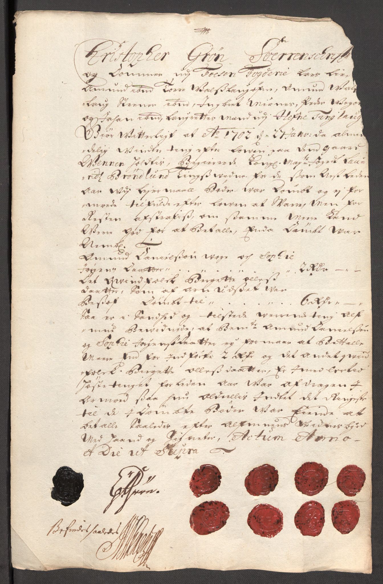 Rentekammeret inntil 1814, Reviderte regnskaper, Fogderegnskap, AV/RA-EA-4092/R57/L3854: Fogderegnskap Fosen, 1700-1701, p. 259