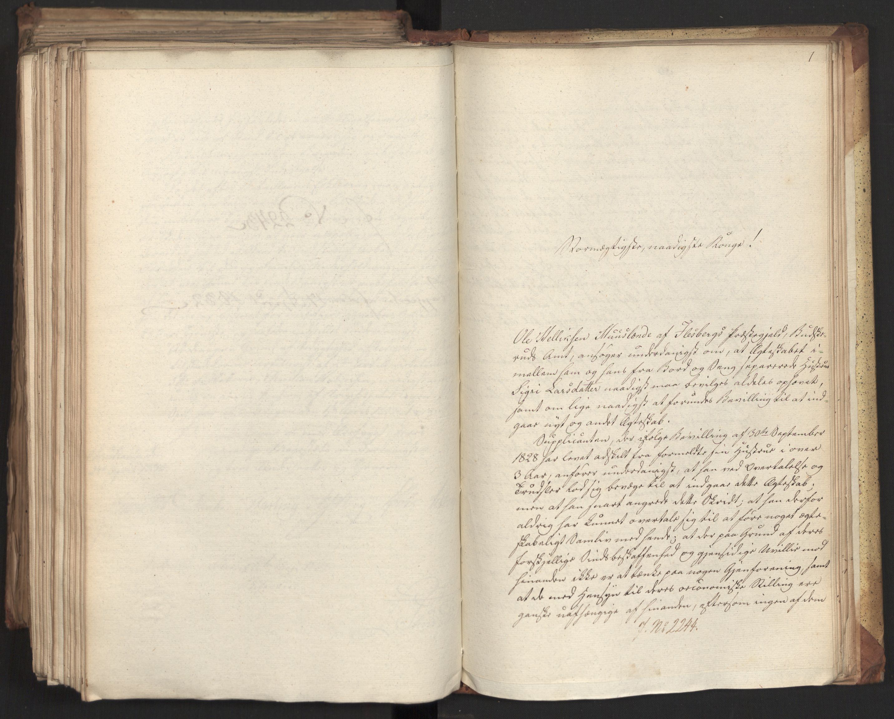 Statsrådsavdelingen i Stockholm, AV/RA-S-1003/D/Da/L0077: Regjeringsinnstillinger nr. 2100-2259, 1832, p. 530