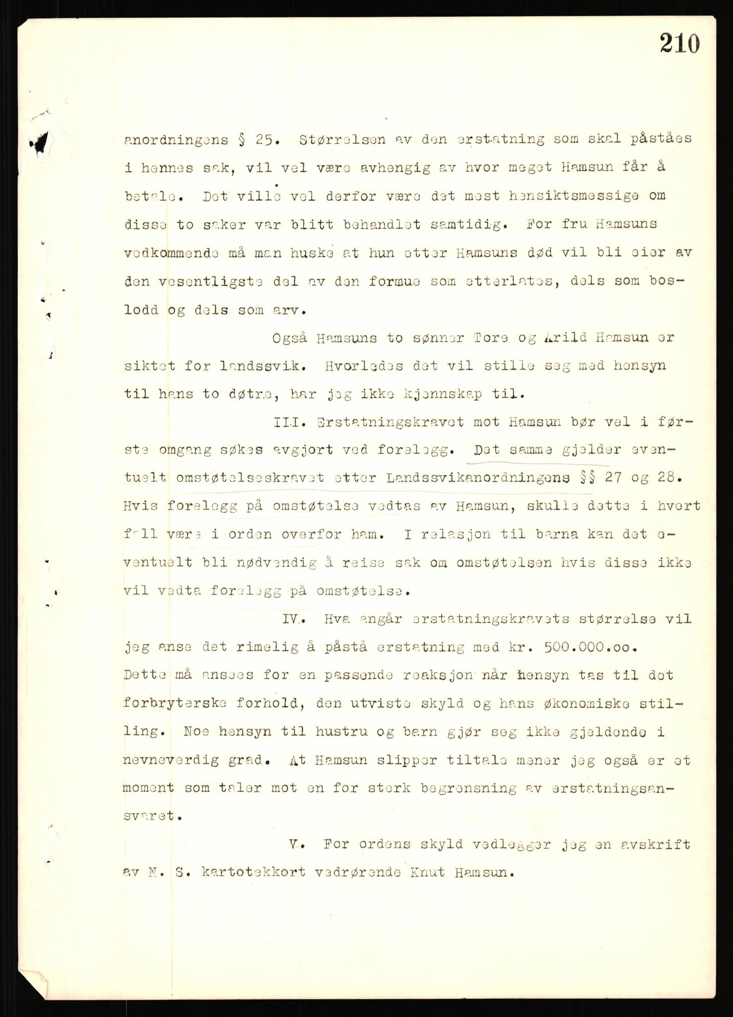 Landssvikarkivet, Arendal politikammer, AV/RA-S-3138-25/D/Dc, 1945-1951, p. 937