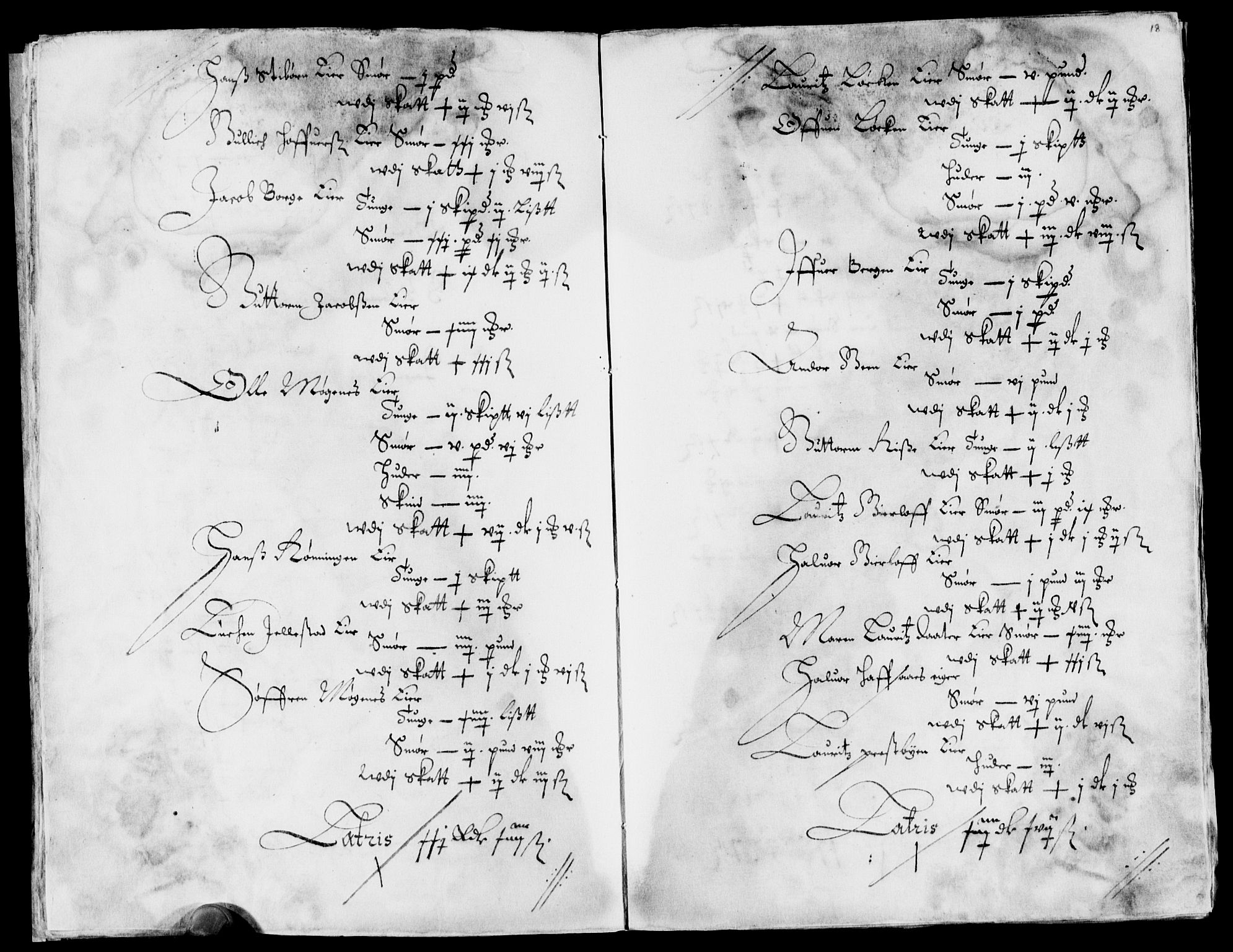 Rentekammeret inntil 1814, Reviderte regnskaper, Lensregnskaper, AV/RA-EA-5023/R/Rb/Rbo/L0027: Tønsberg len, 1645-1647