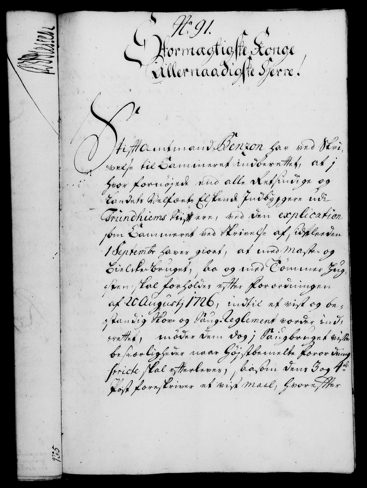 Rentekammeret, Kammerkanselliet, RA/EA-3111/G/Gf/Gfa/L0014: Norsk relasjons- og resolusjonsprotokoll (merket RK 52.14), 1731, p. 482