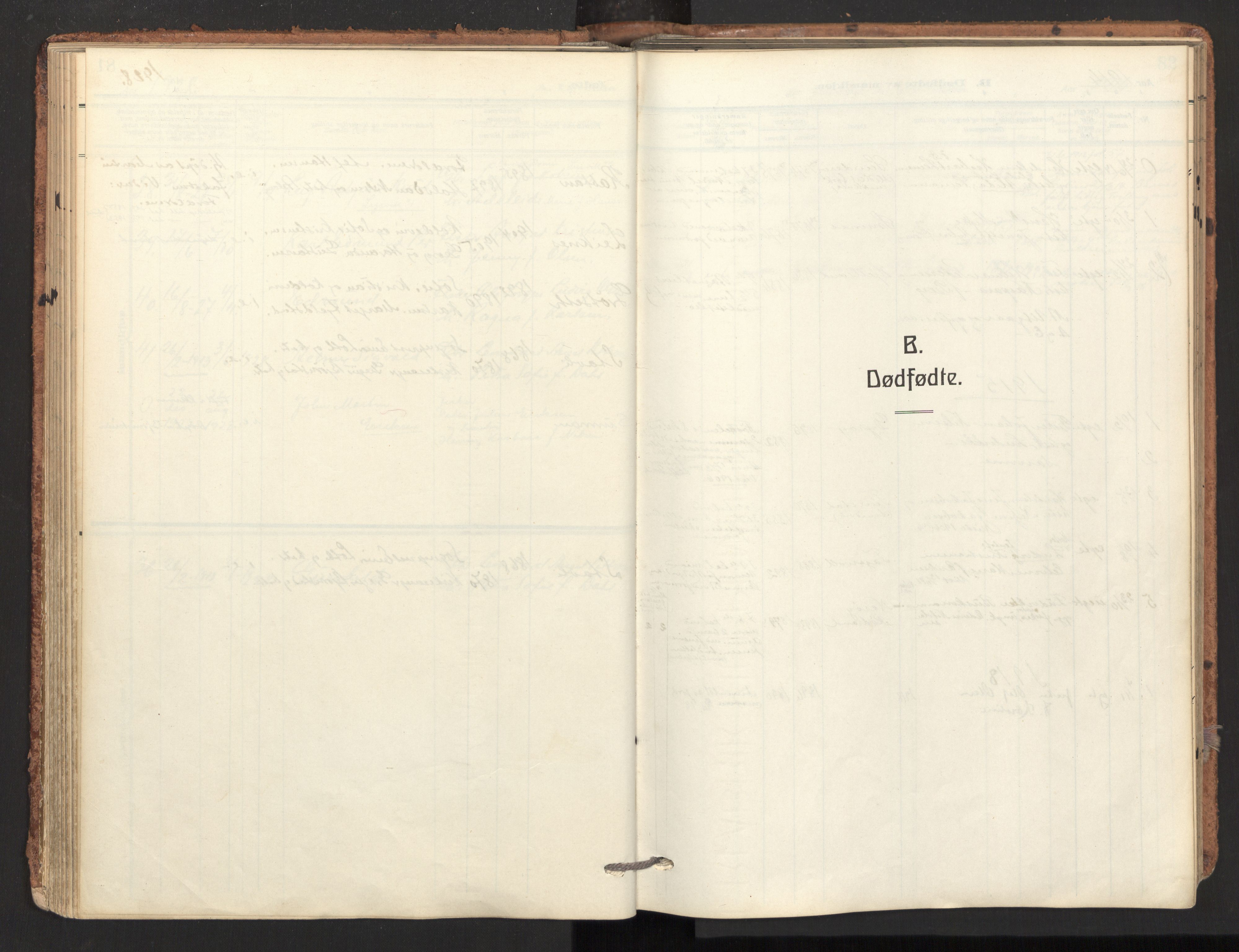 Ministerialprotokoller, klokkerbøker og fødselsregistre - Nordland, AV/SAT-A-1459/893/L1343: Parish register (official) no. 893A15, 1914-1928