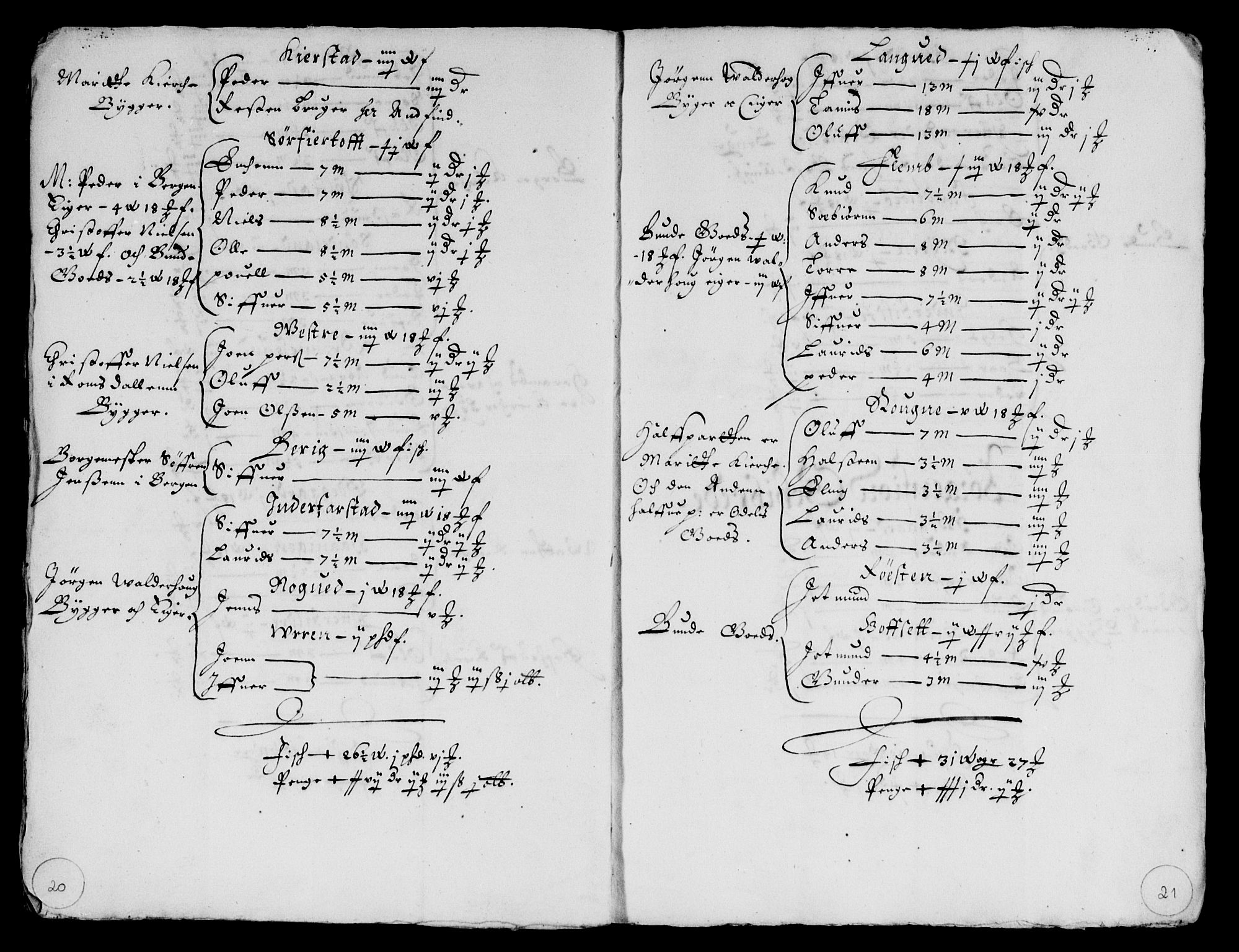 Rentekammeret inntil 1814, Reviderte regnskaper, Lensregnskaper, AV/RA-EA-5023/R/Rb/Rbt/L0120: Bergenhus len, 1651-1652